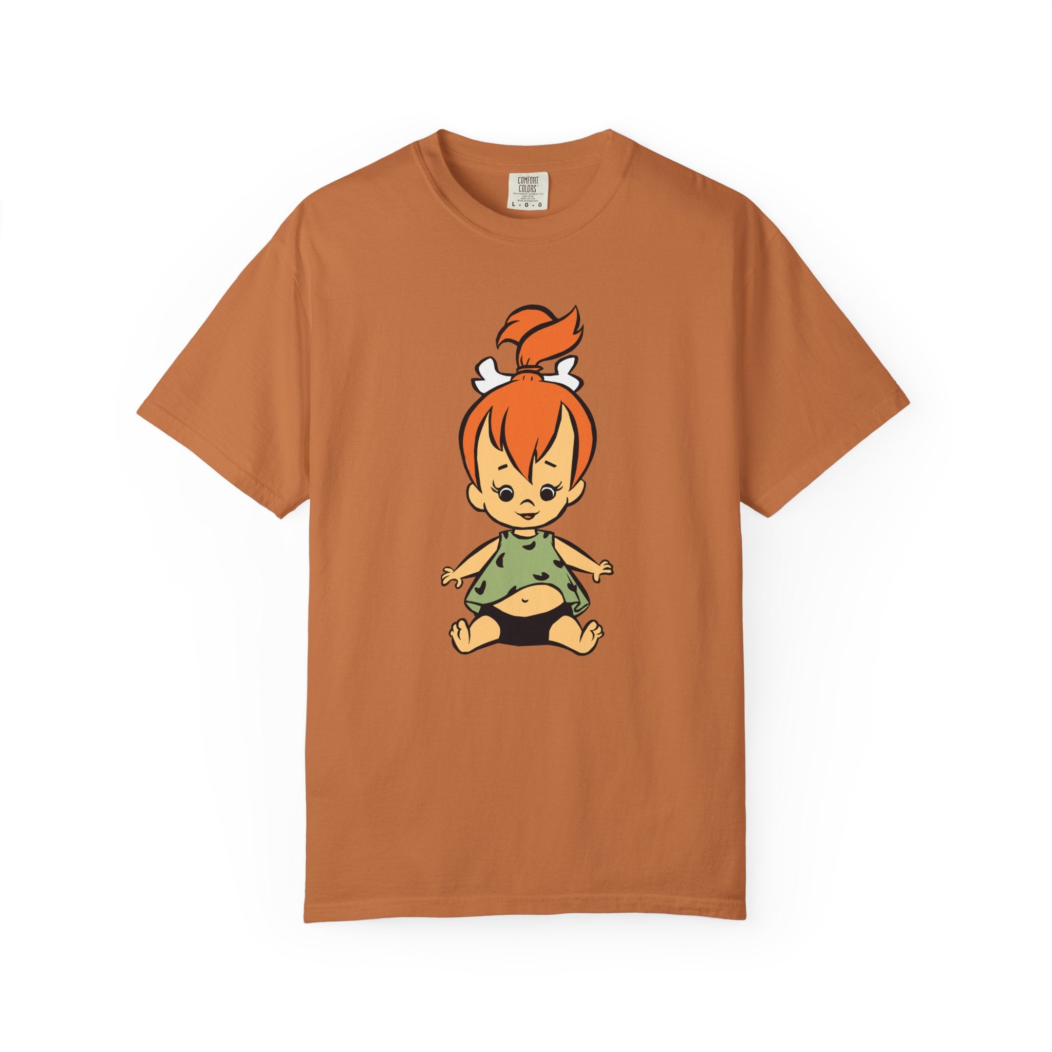 Flintstones Pebbles Baby Cartoon T-Shirt — Retro Animated Character Tee