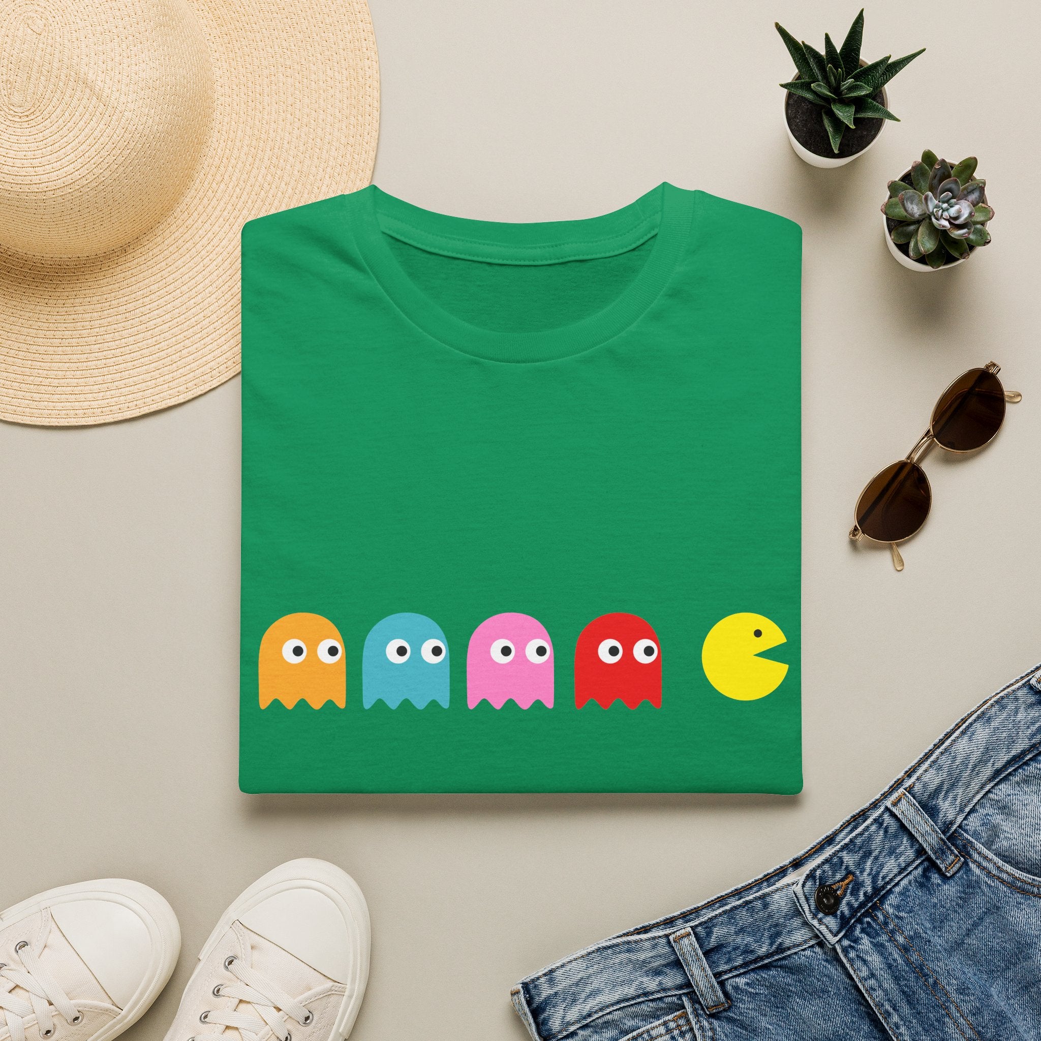 Pac-Man Ghosts T-Shirt — Retro Arcade Gamer Tee