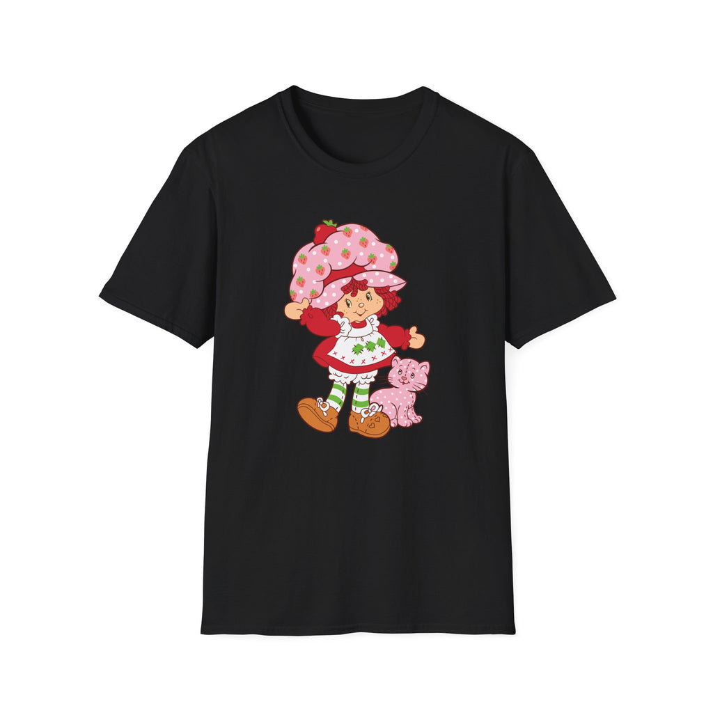 Strawberry Shortcake Graphic T-Shirt — Cute Retro Kids Character Tee