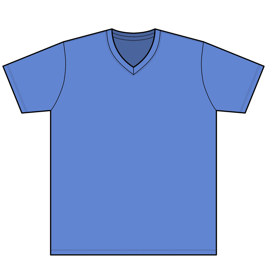 Shake Rattle Throw (BACK)V-Neck Tee Debra Parkinsons