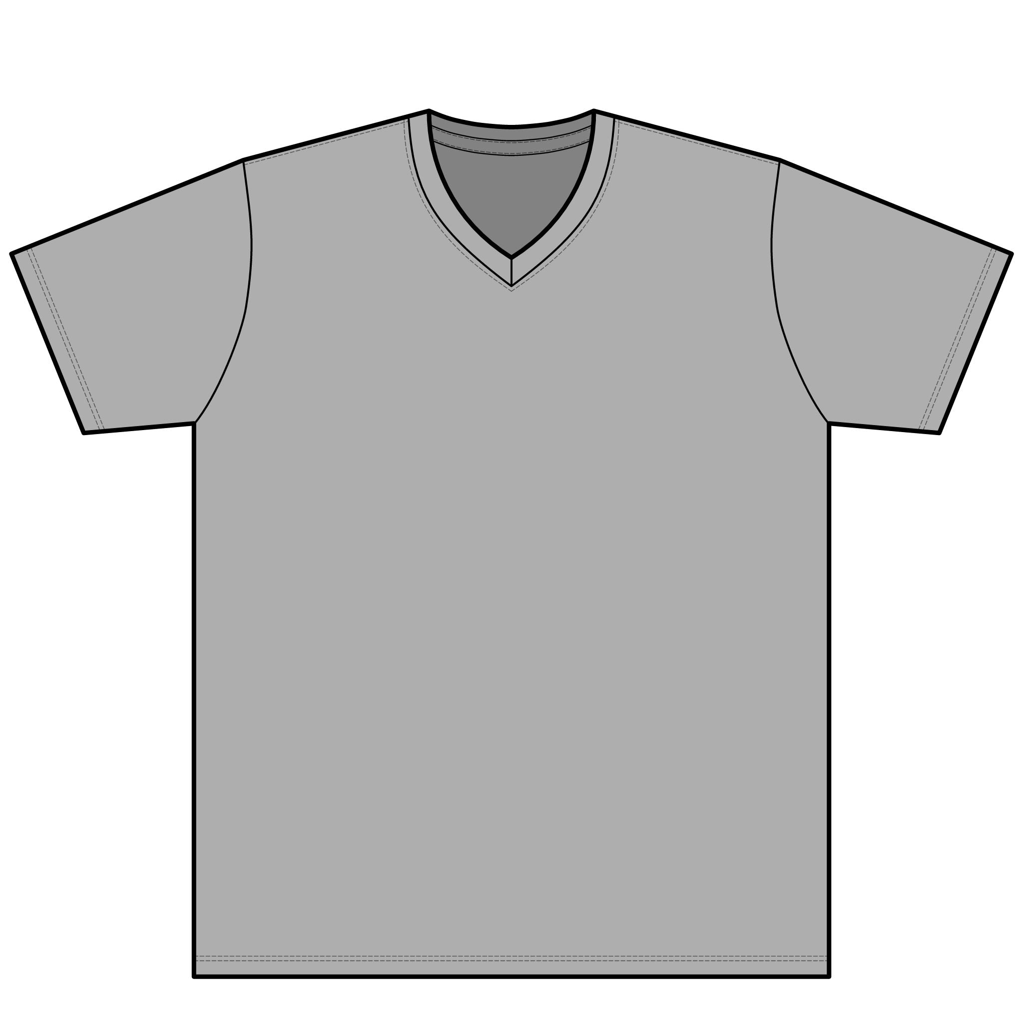 Shake Rattle Throw (BACK)V-Neck Tee Debra Parkinsons