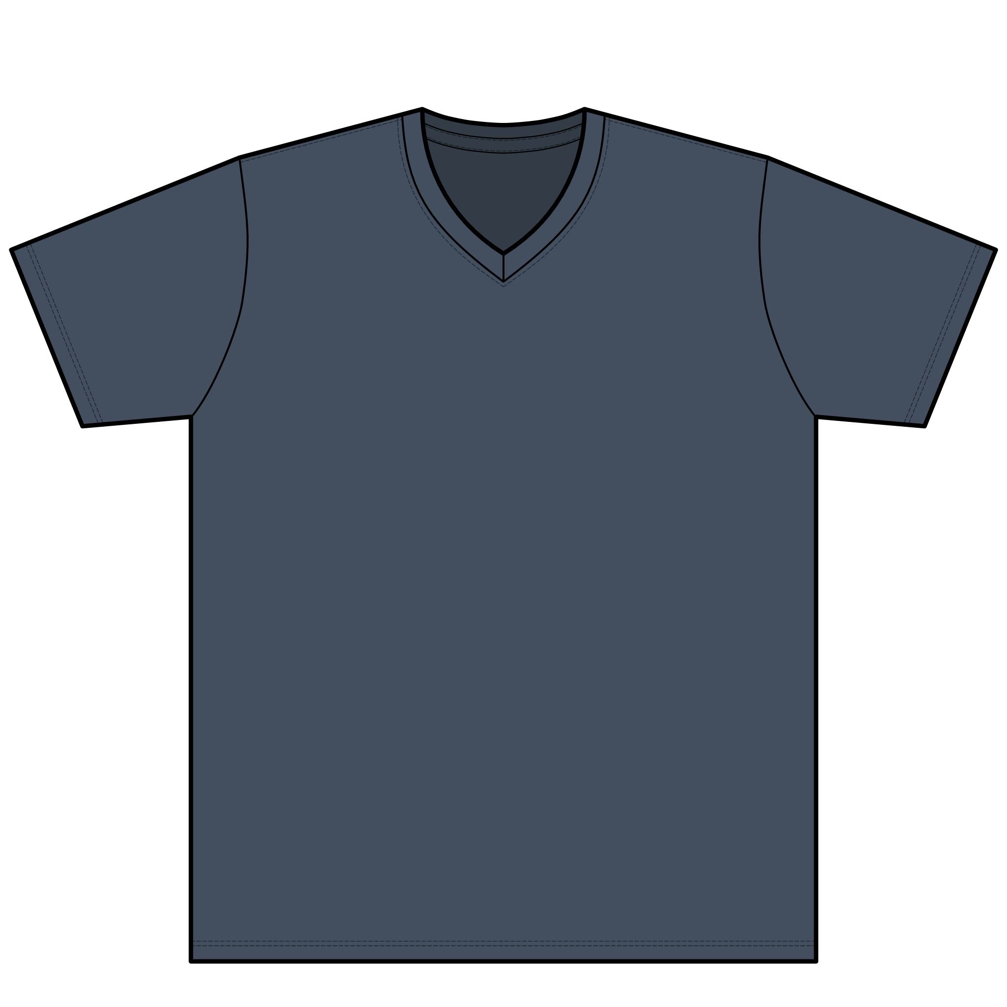 Shake Rattle Throw (BACK)V-Neck Tee Debra Parkinsons