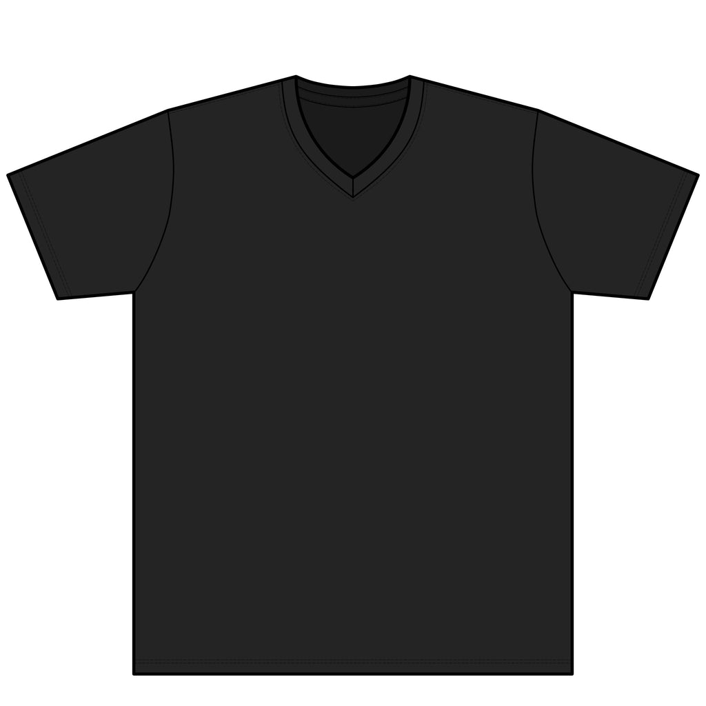 Shake Rattle Throw (BACK)V-Neck Tee Debra Parkinsons