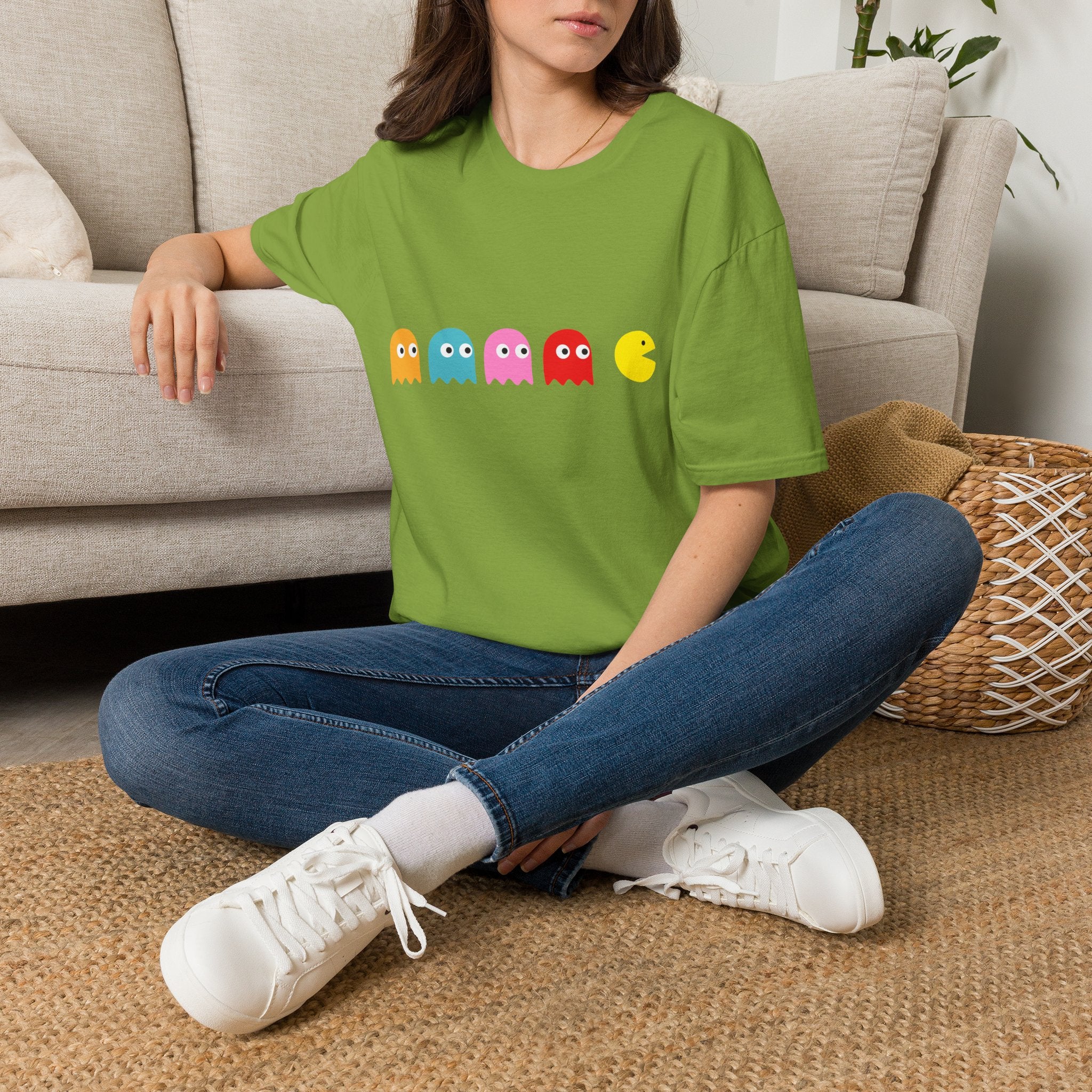 Pac-Man Ghosts T-Shirt — Retro Arcade Gamer Tee