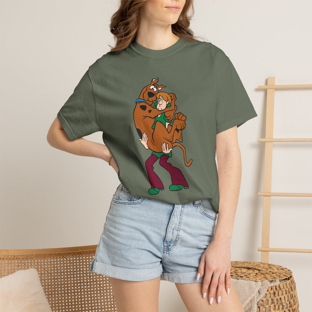 Scooby-Doo Shaggy Hug T-Shirt – Retro Cartoon Tee for Fans