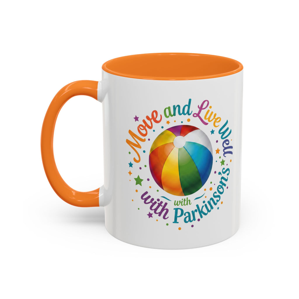 Move Live Well Parkinsons Debra Colorful Mugs (11oz, 15oz)