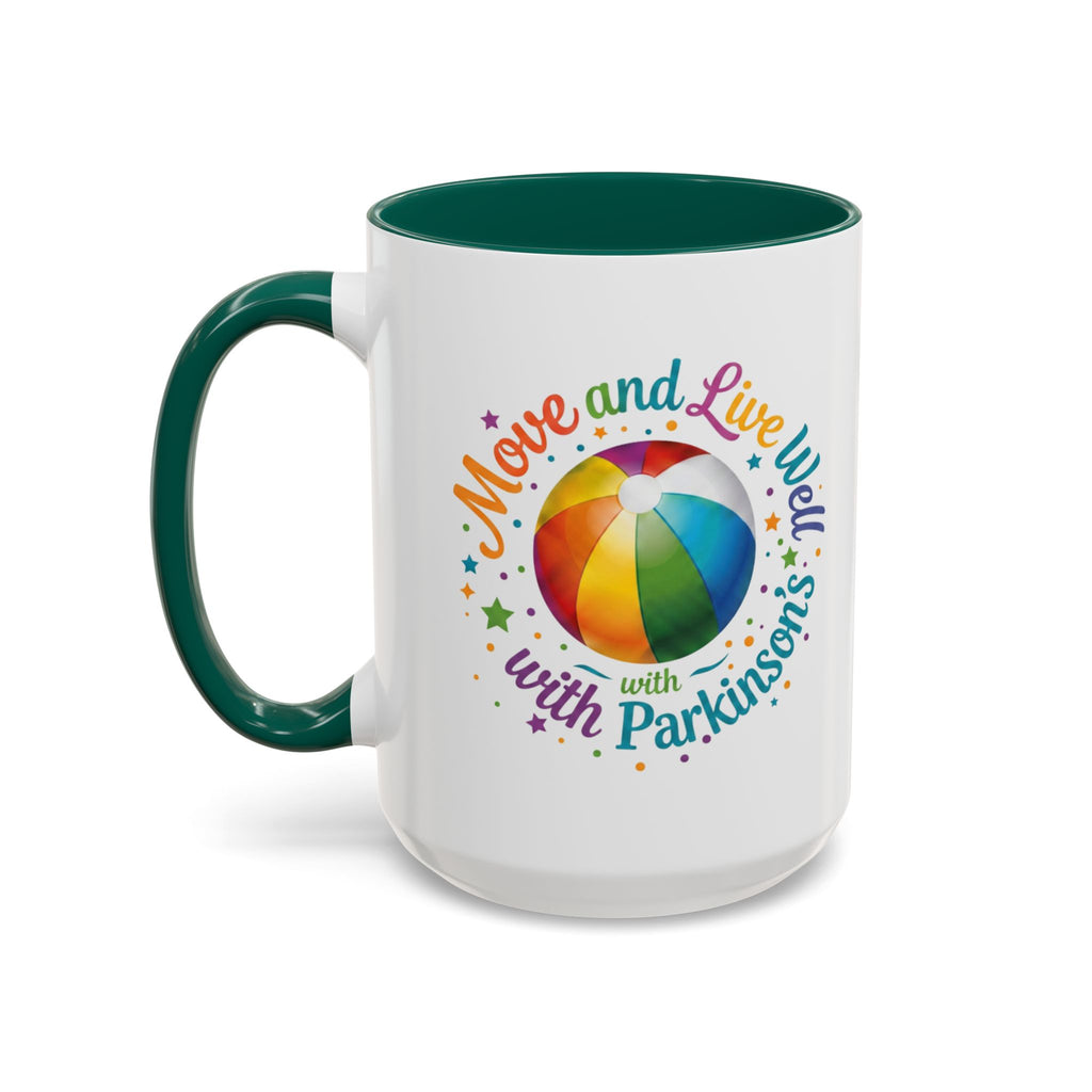 Move Live Well Parkinsons Debra Colorful Mugs (11oz, 15oz)
