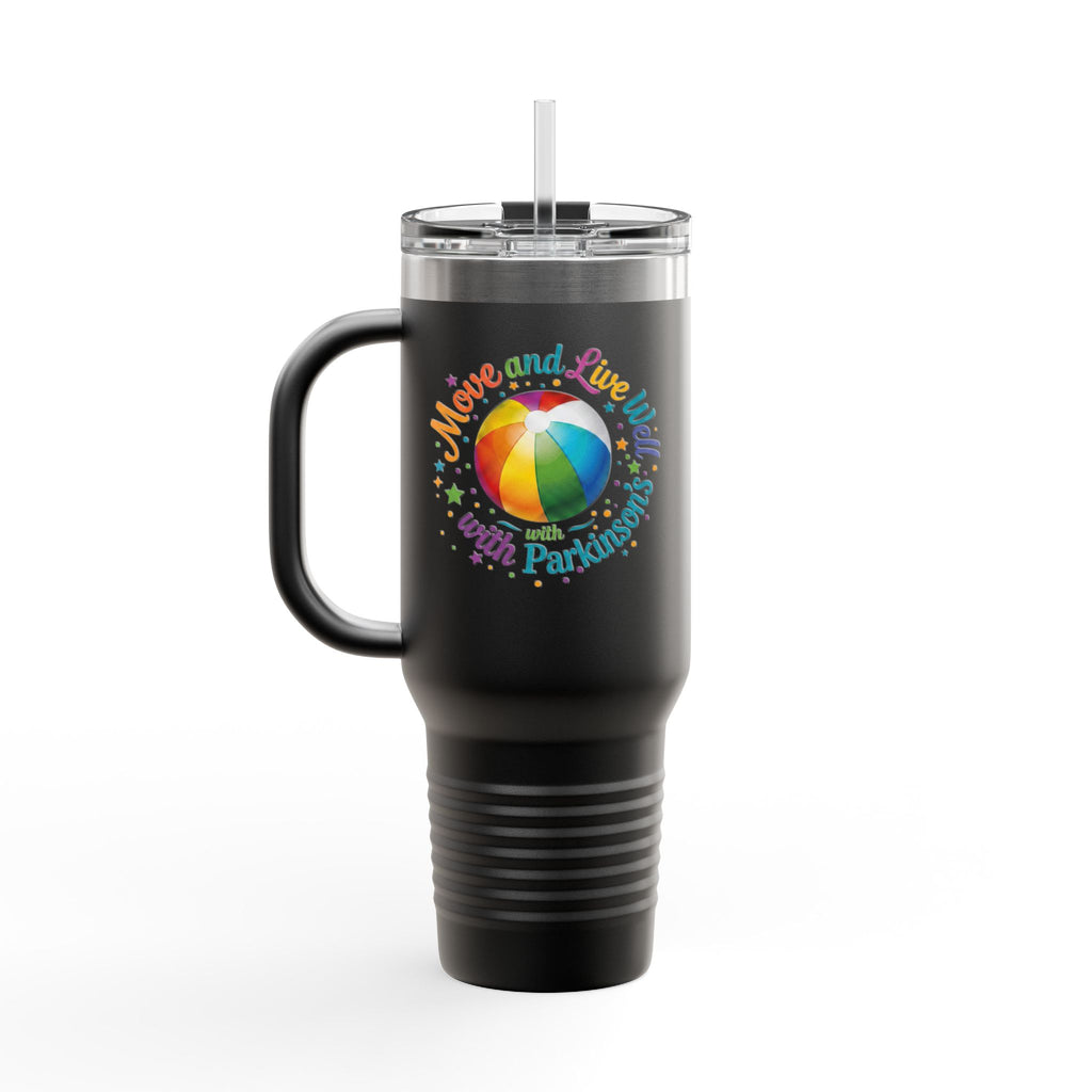 Move Live Well Parkinsons  Debra Insulated Travel Mug, 40oz