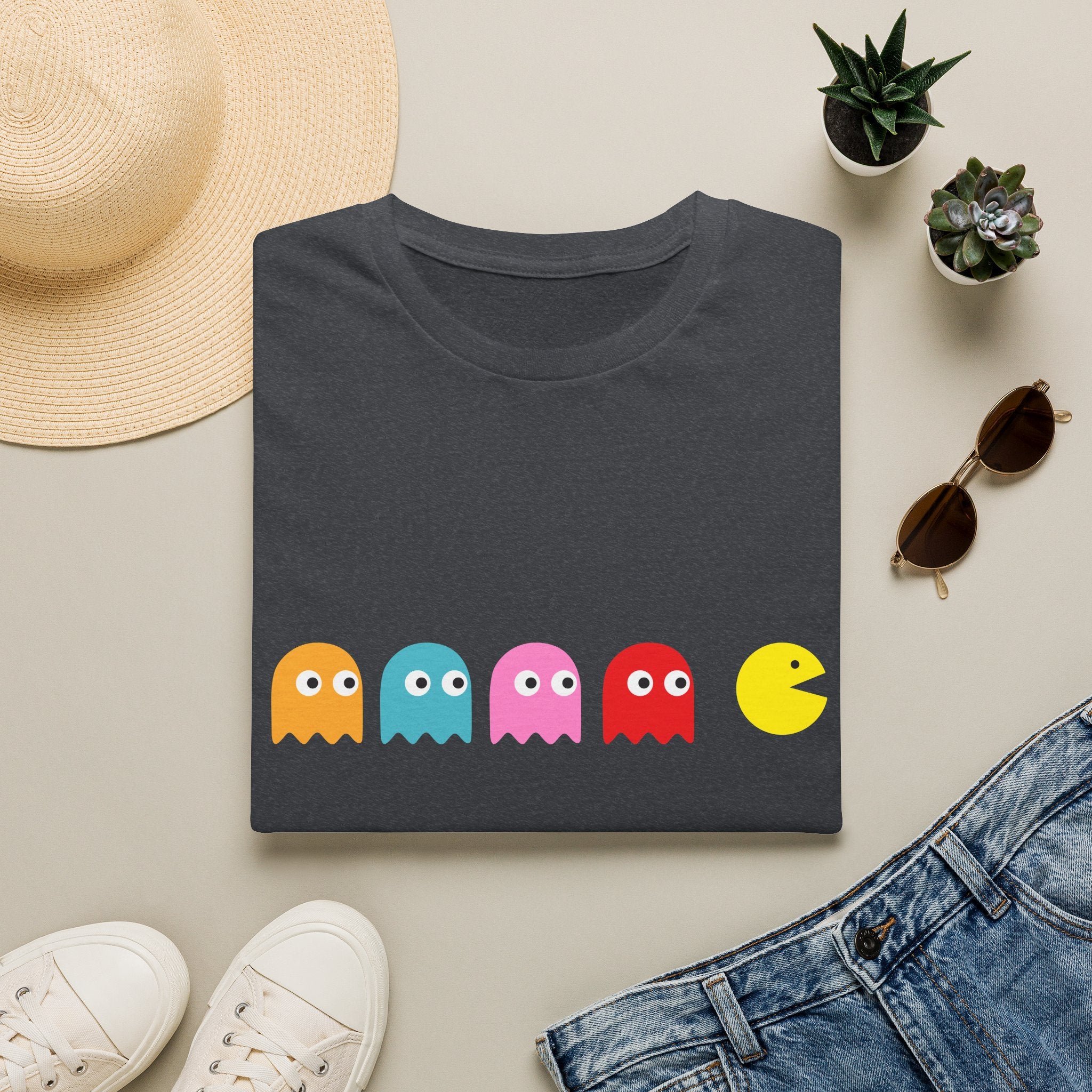 Pac-Man Ghosts T-Shirt — Retro Arcade Gamer Tee