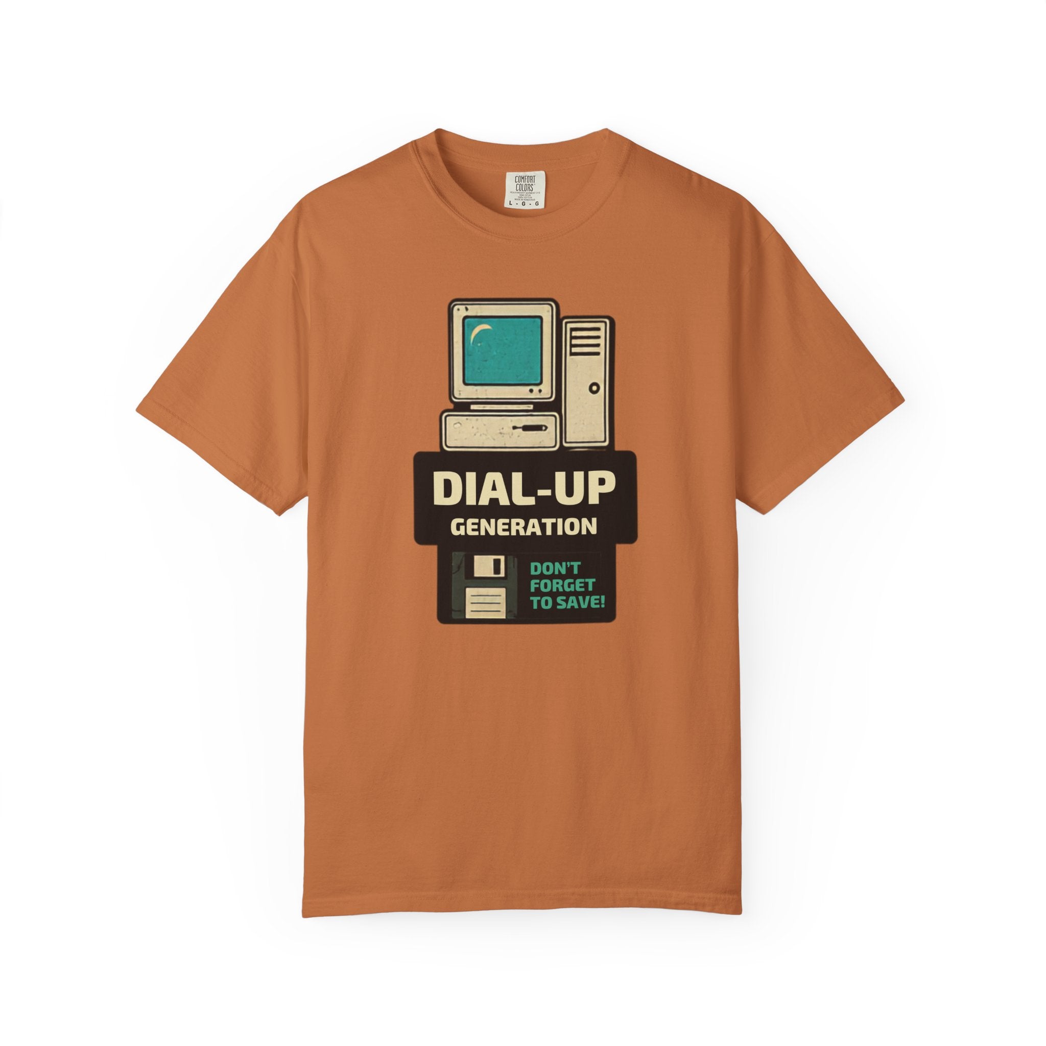 Dial-Up Generation T-Shirt — Retro Computer Vintage Tech Tee