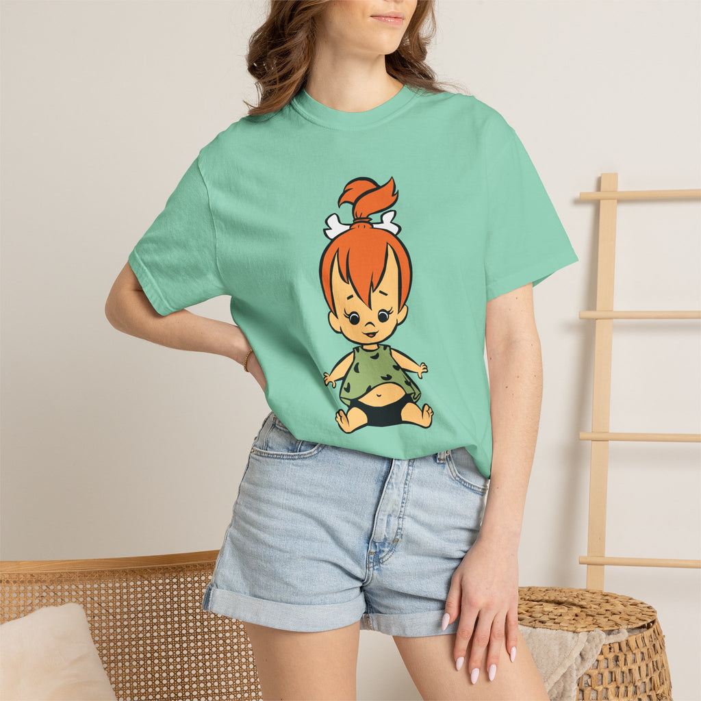 Flintstones Pebbles Baby Cartoon T-Shirt — Retro Animated Character Tee