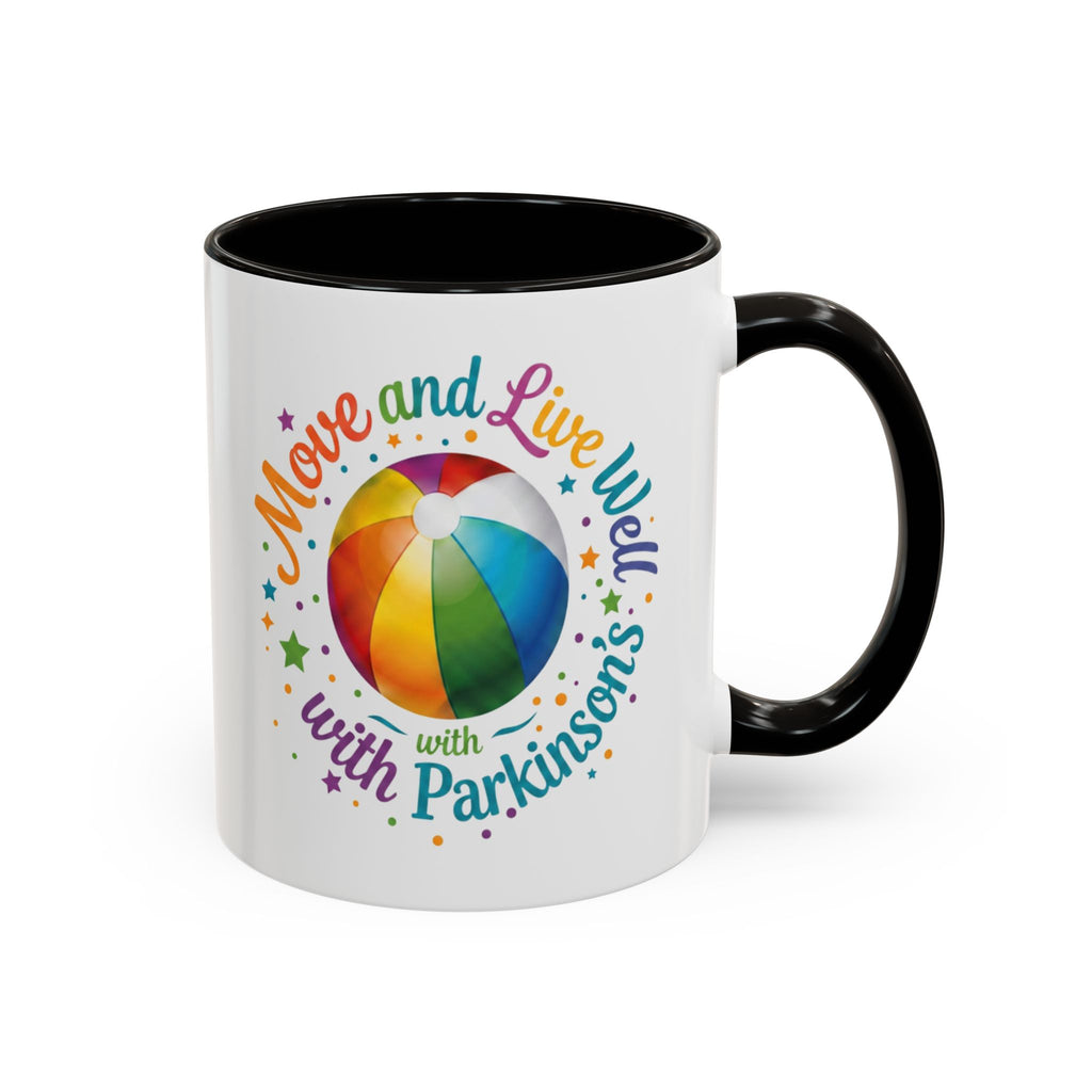 Move Live Well Parkinsons Debra Colorful Mugs (11oz, 15oz)