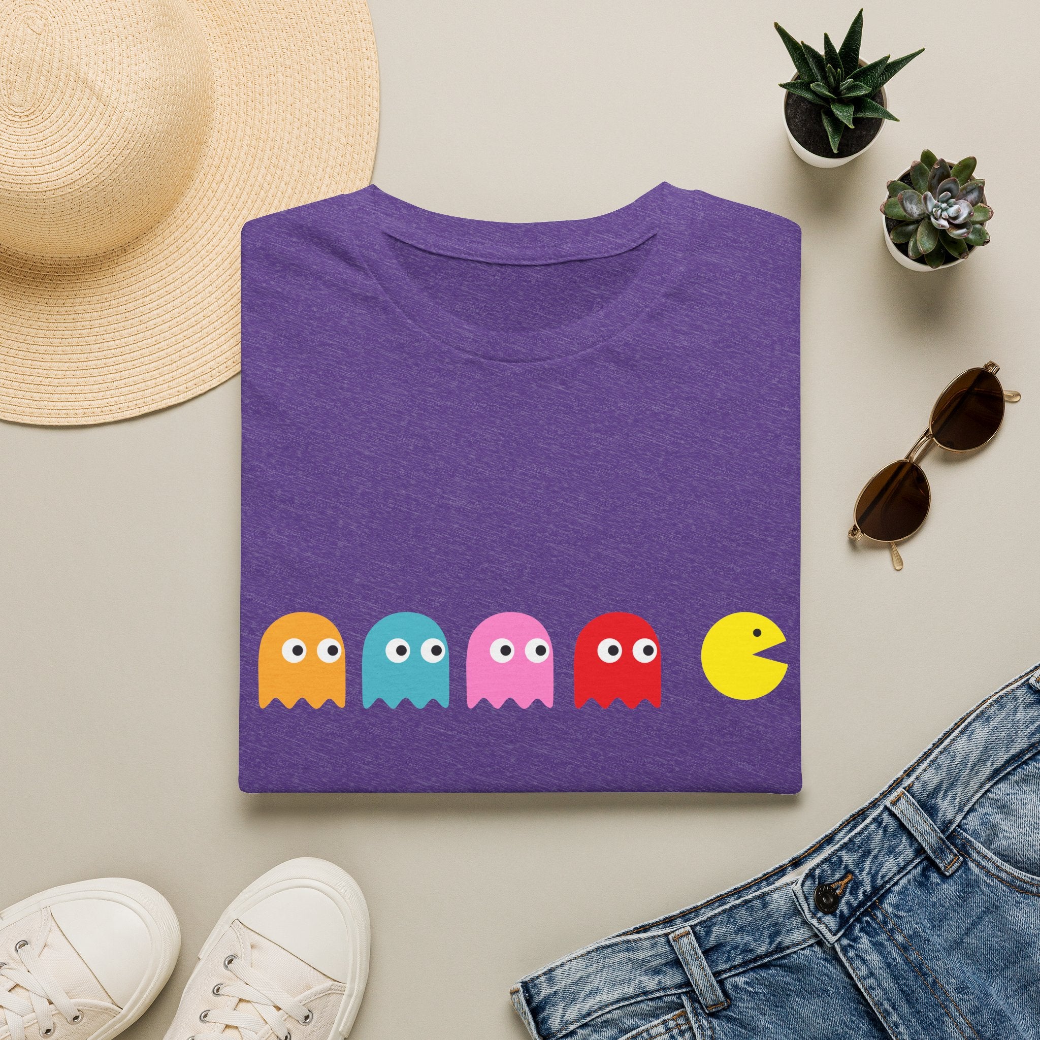 Pac-Man Ghosts T-Shirt — Retro Arcade Gamer Tee