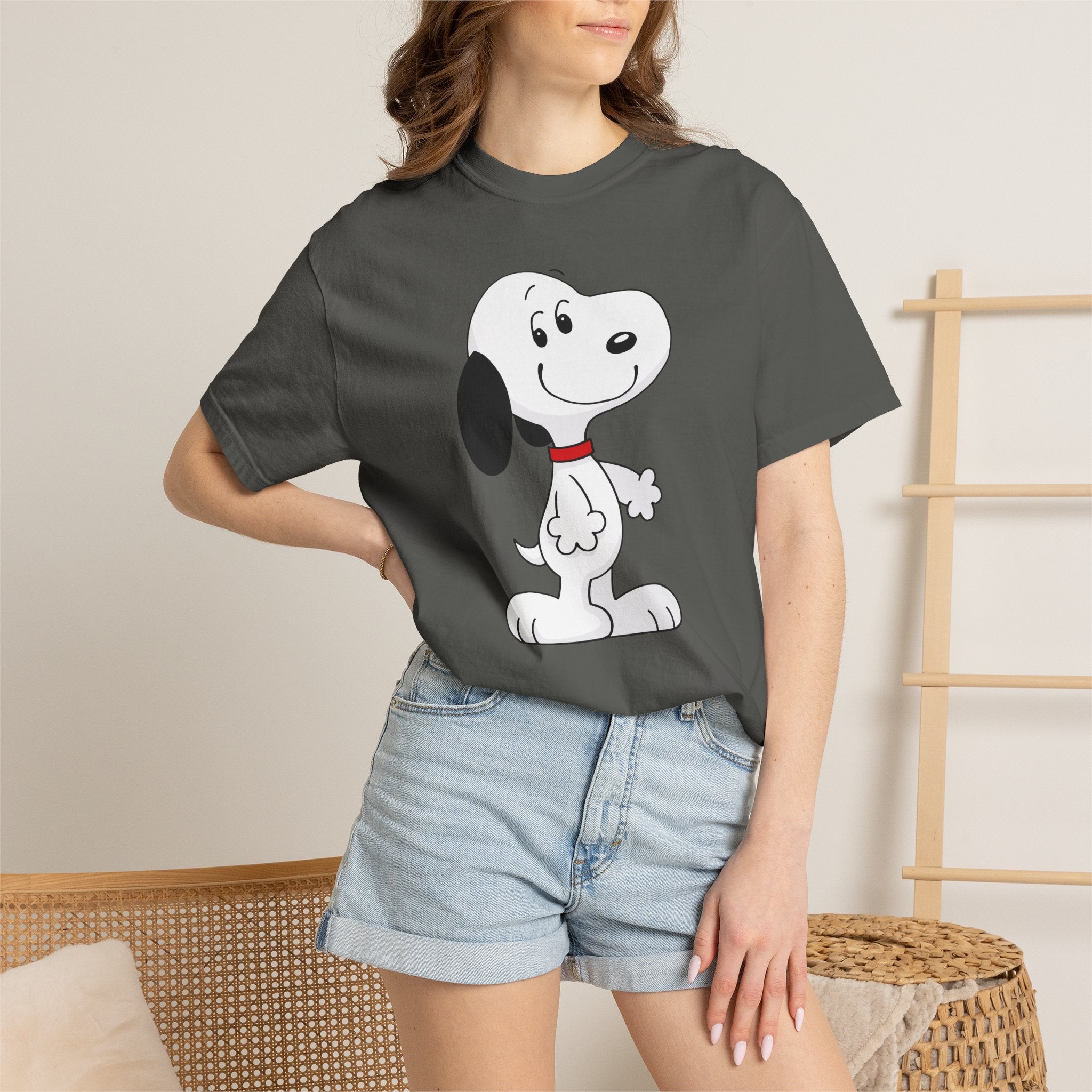 Snoopy Cartoon Graphic T-Shirt
