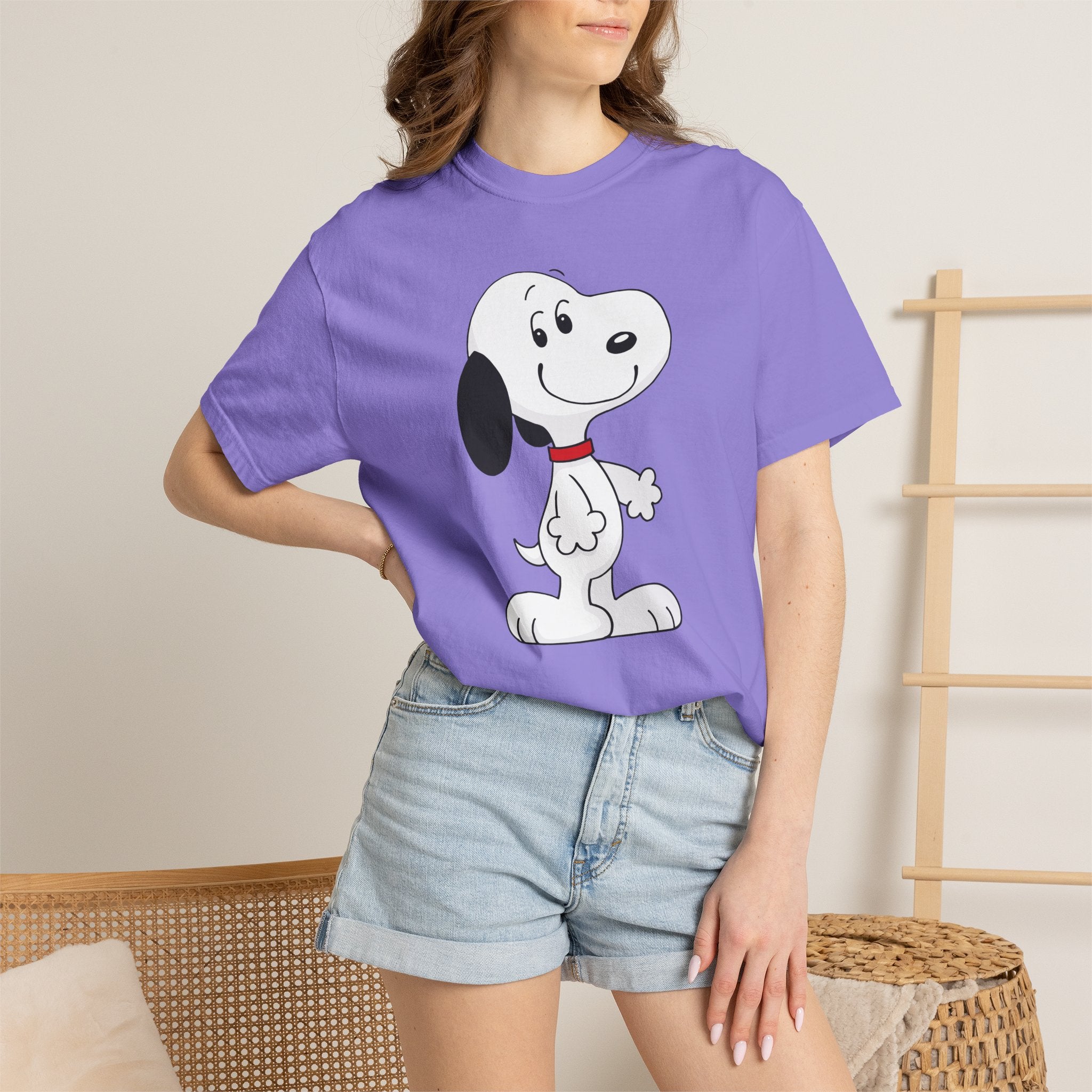 Snoopy Cartoon Graphic T-Shirt