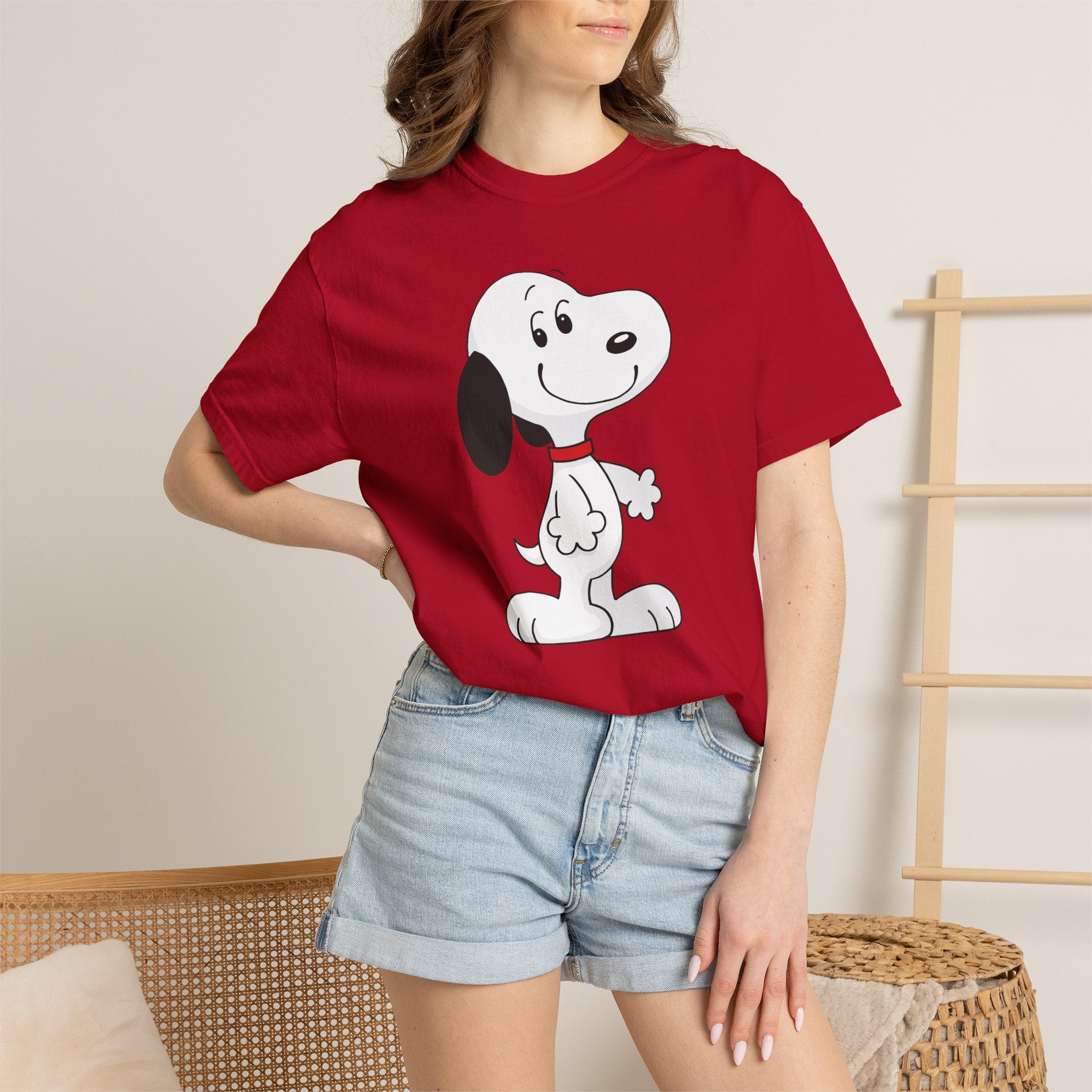 Snoopy Cartoon Graphic T-Shirt