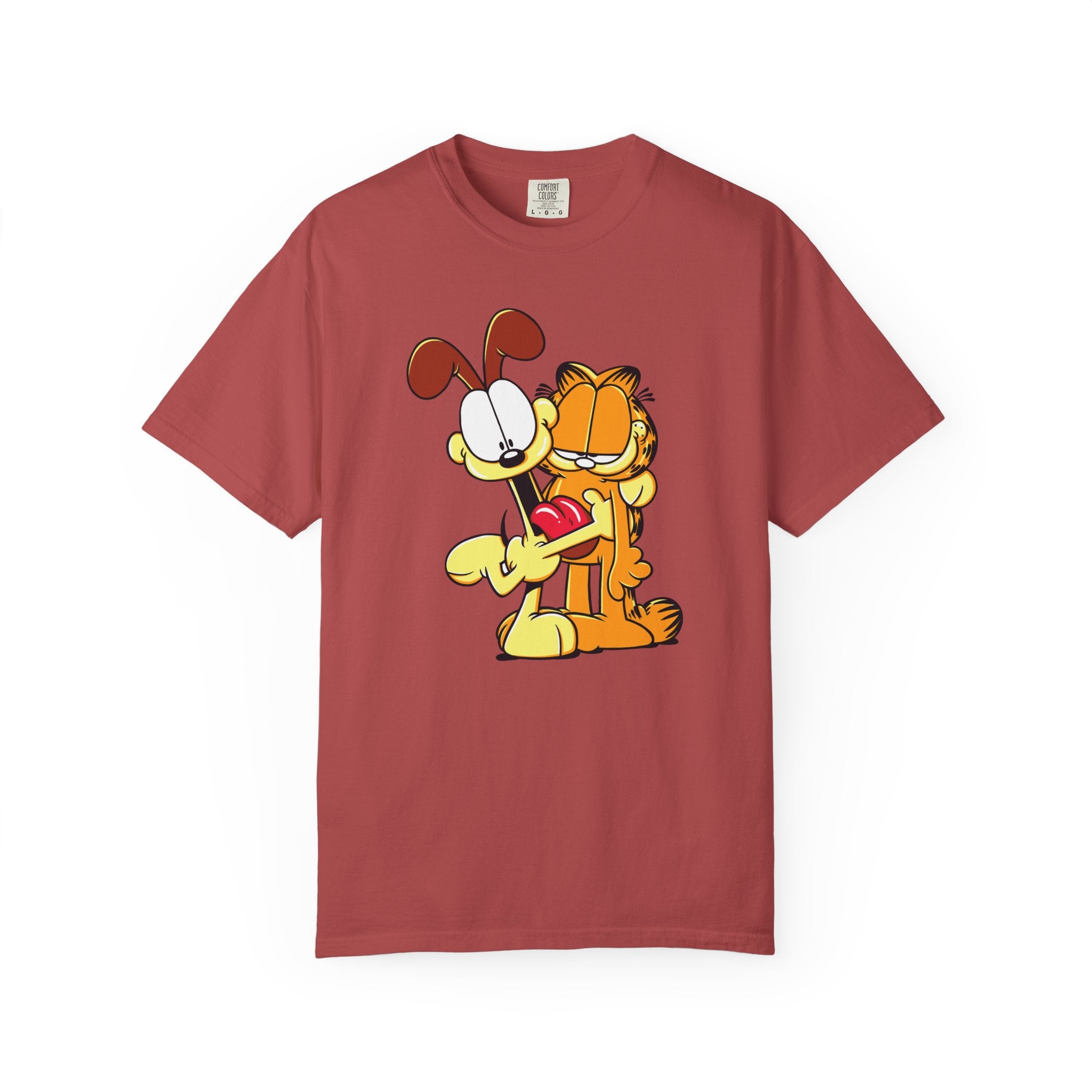 Garfield & Odie Hug Graphic T-Shirt