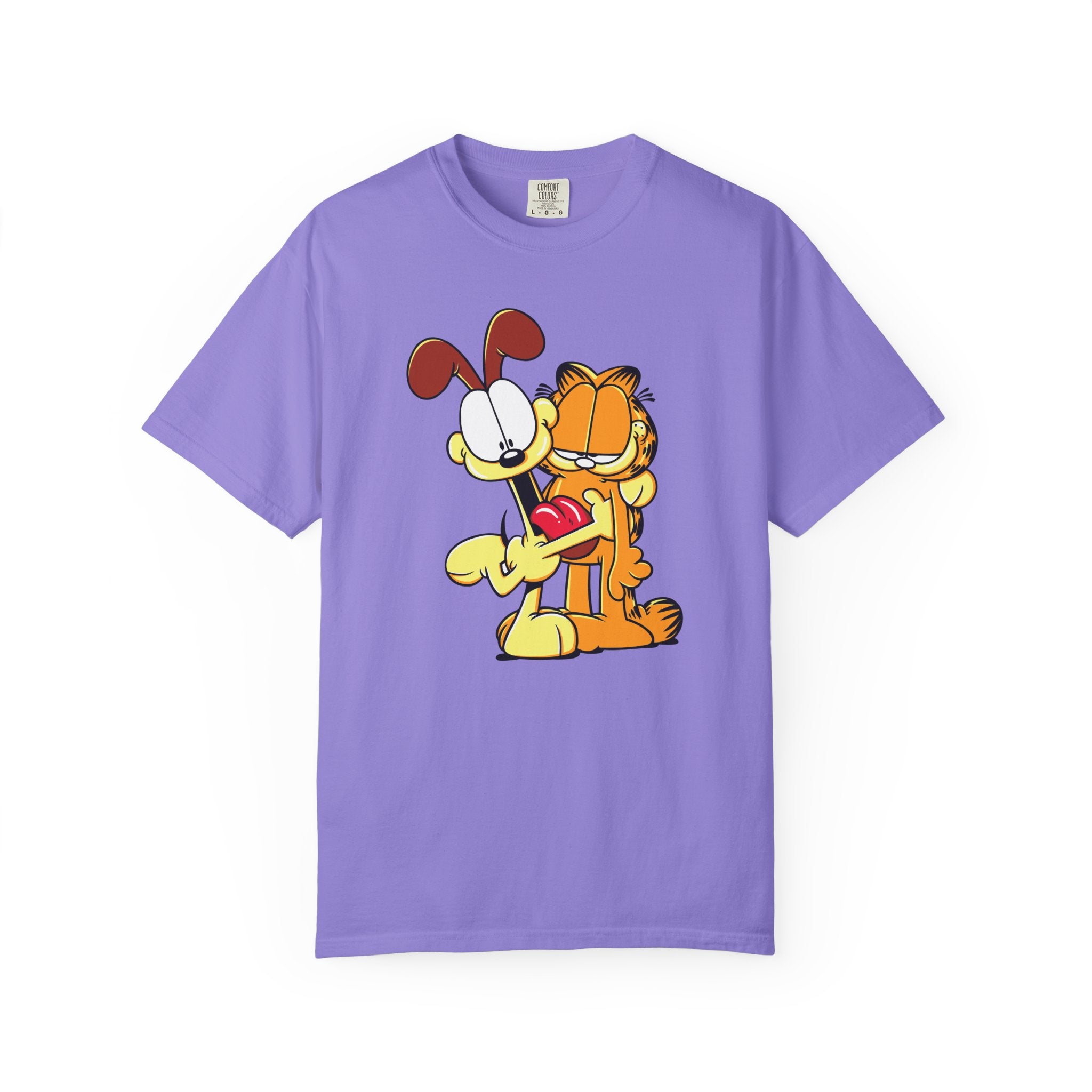 Garfield & Odie Hug Graphic T-Shirt