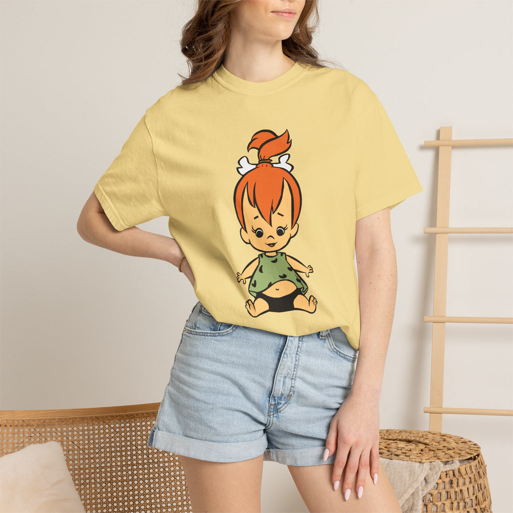 Flintstones Pebbles Baby Cartoon T-Shirt — Retro Animated Character Tee