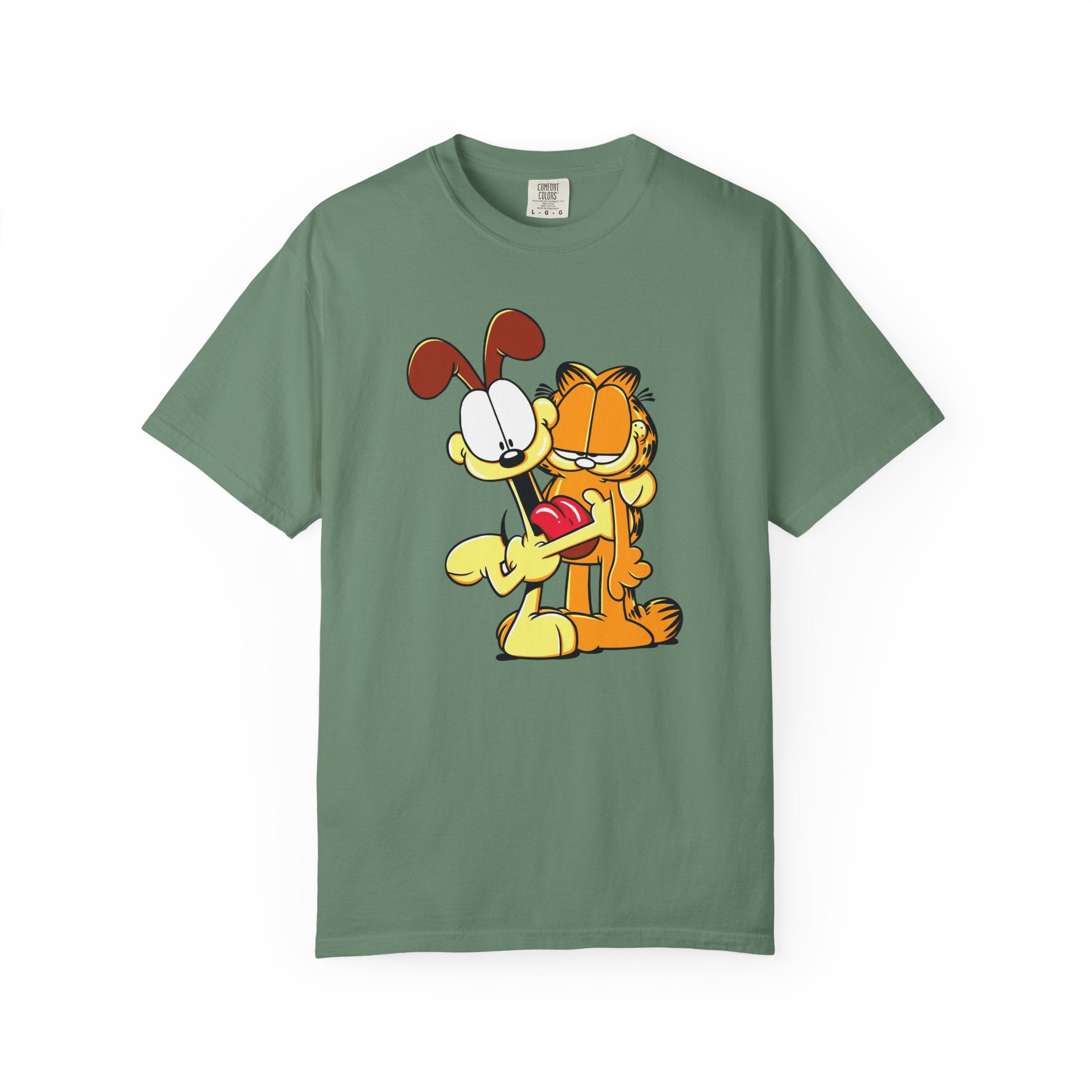 Garfield & Odie Hug Graphic T-Shirt
