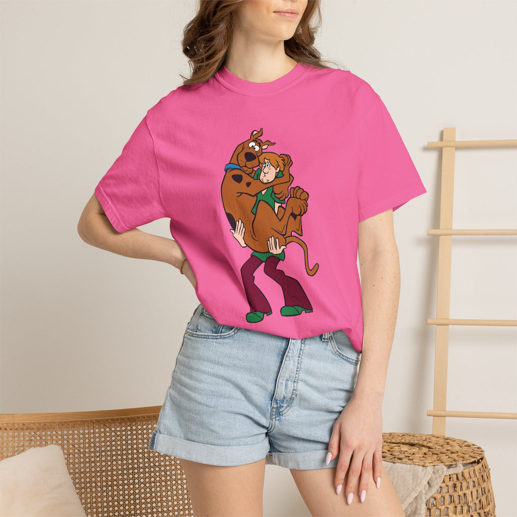 Scooby-Doo Shaggy Hug T-Shirt – Retro Cartoon Tee for Fans