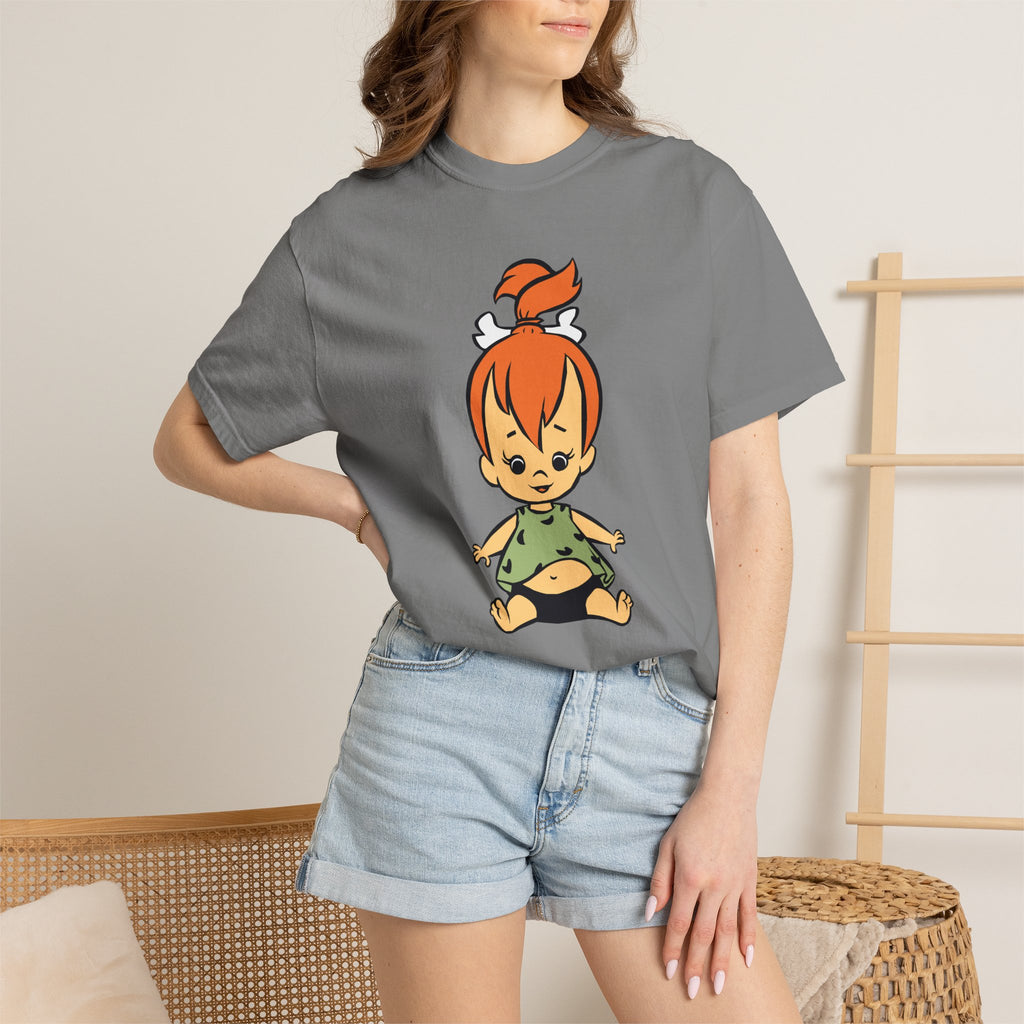 Flintstones Pebbles Baby Cartoon T-Shirt — Retro Animated Character Tee