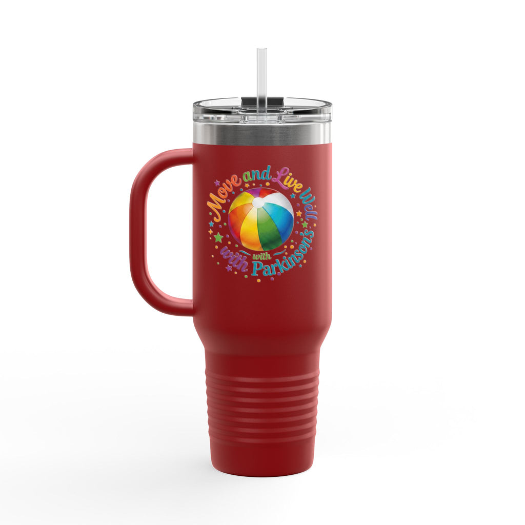 Move Live Well Parkinsons  Debra Insulated Travel Mug, 40oz