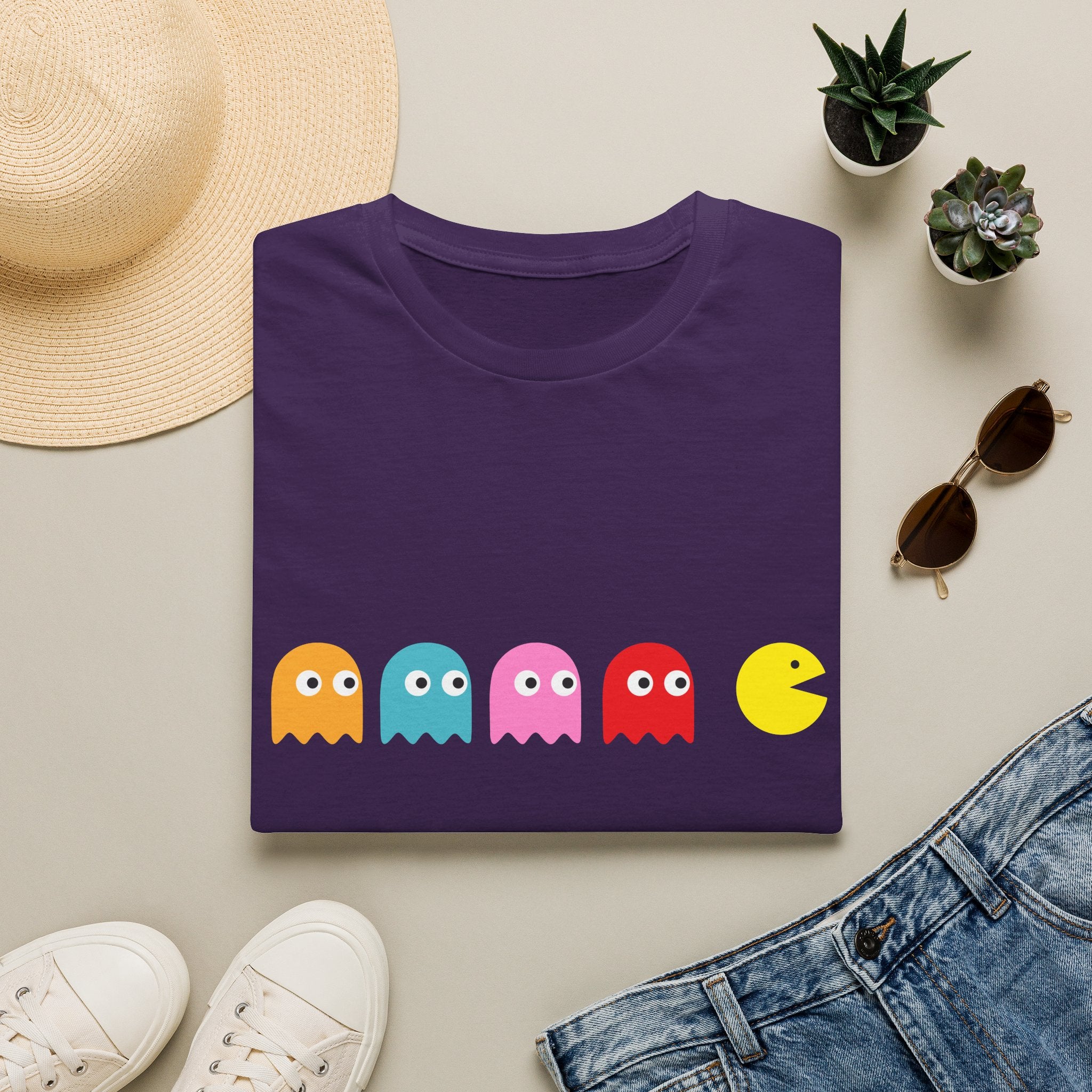 Pac-Man Ghosts T-Shirt — Retro Arcade Gamer Tee