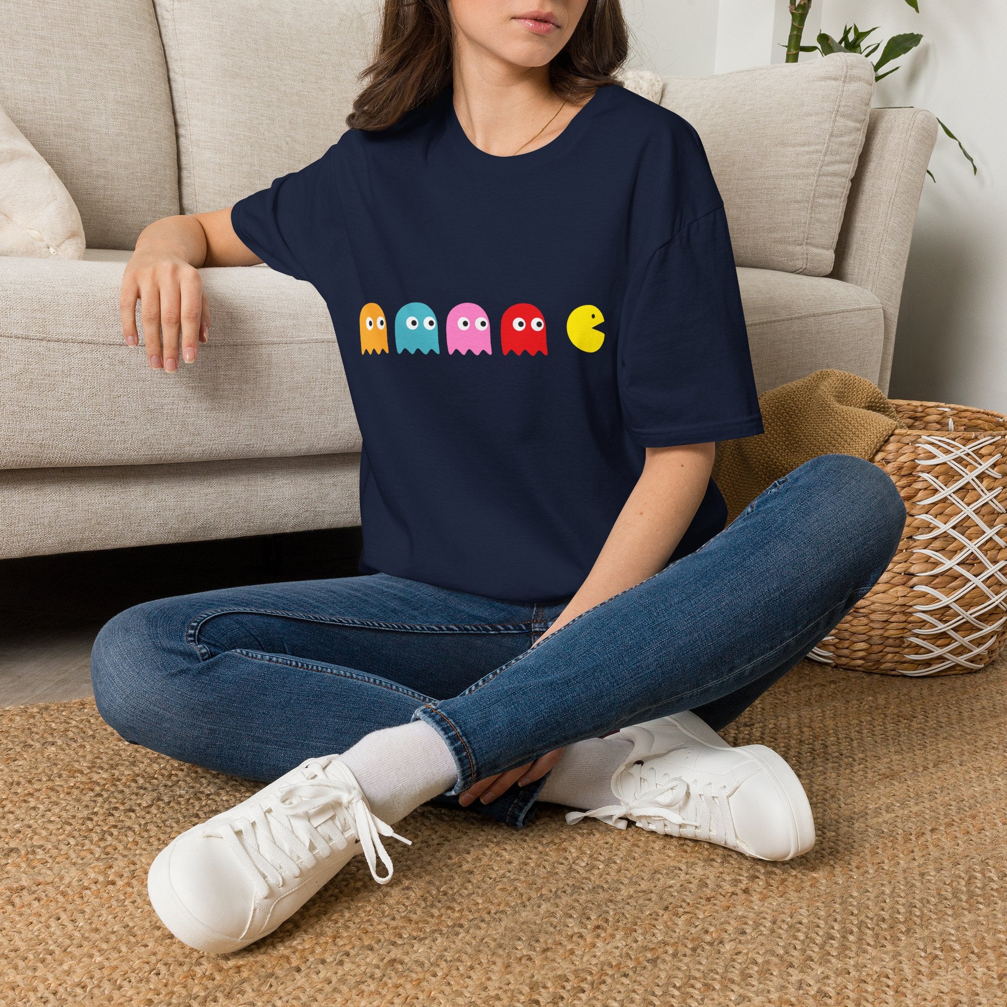 Pac-Man Ghosts T-Shirt — Retro Arcade Gamer Tee