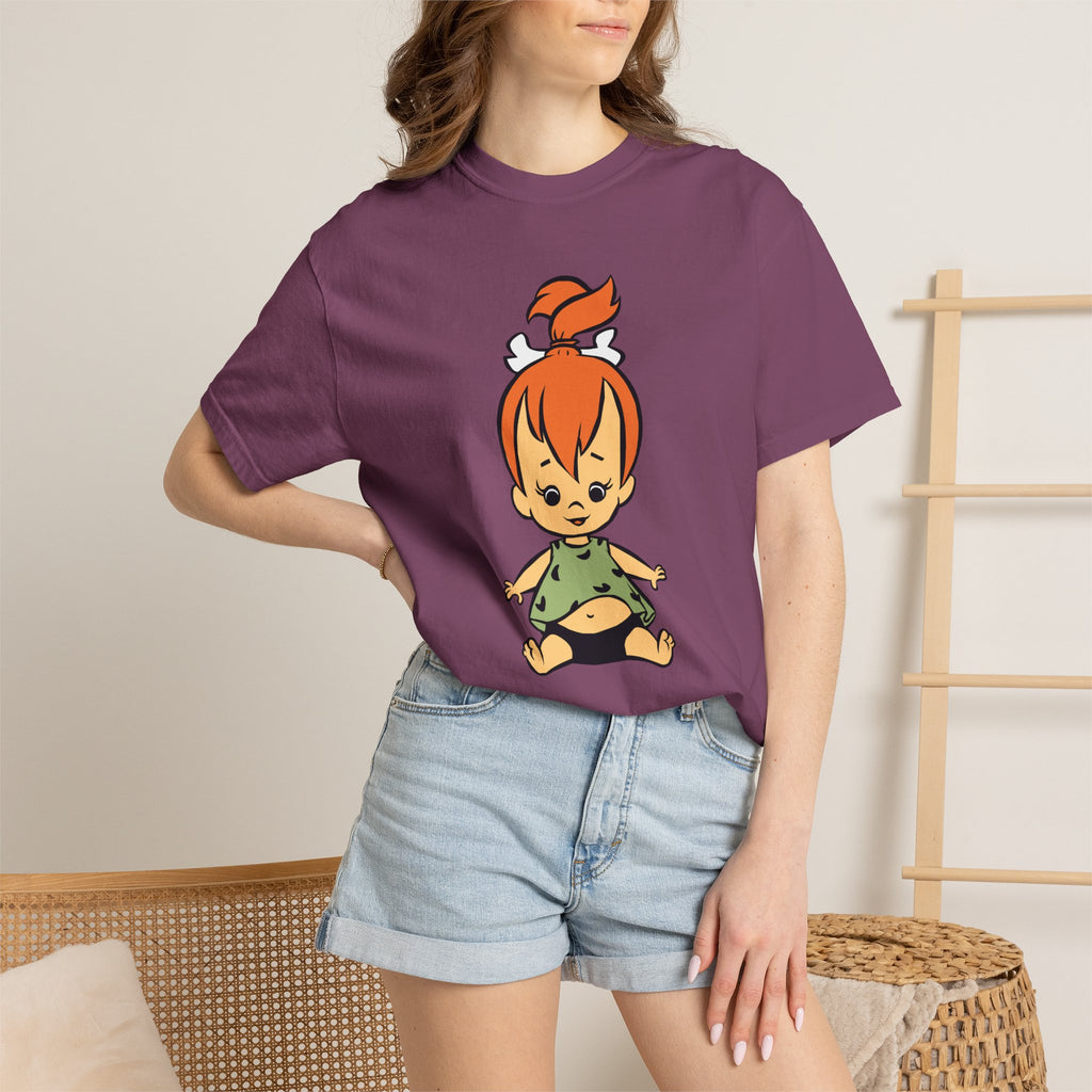 Flintstones Pebbles Baby Cartoon T-Shirt — Retro Animated Character Tee