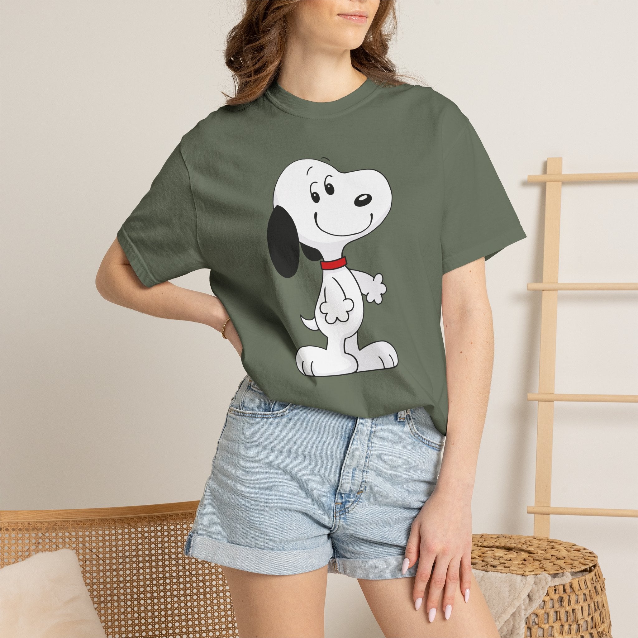 Snoopy Cartoon Graphic T-Shirt