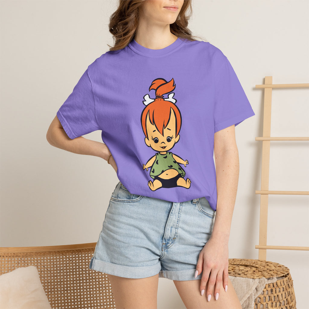 Flintstones Pebbles Baby Cartoon T-Shirt — Retro Animated Character Tee
