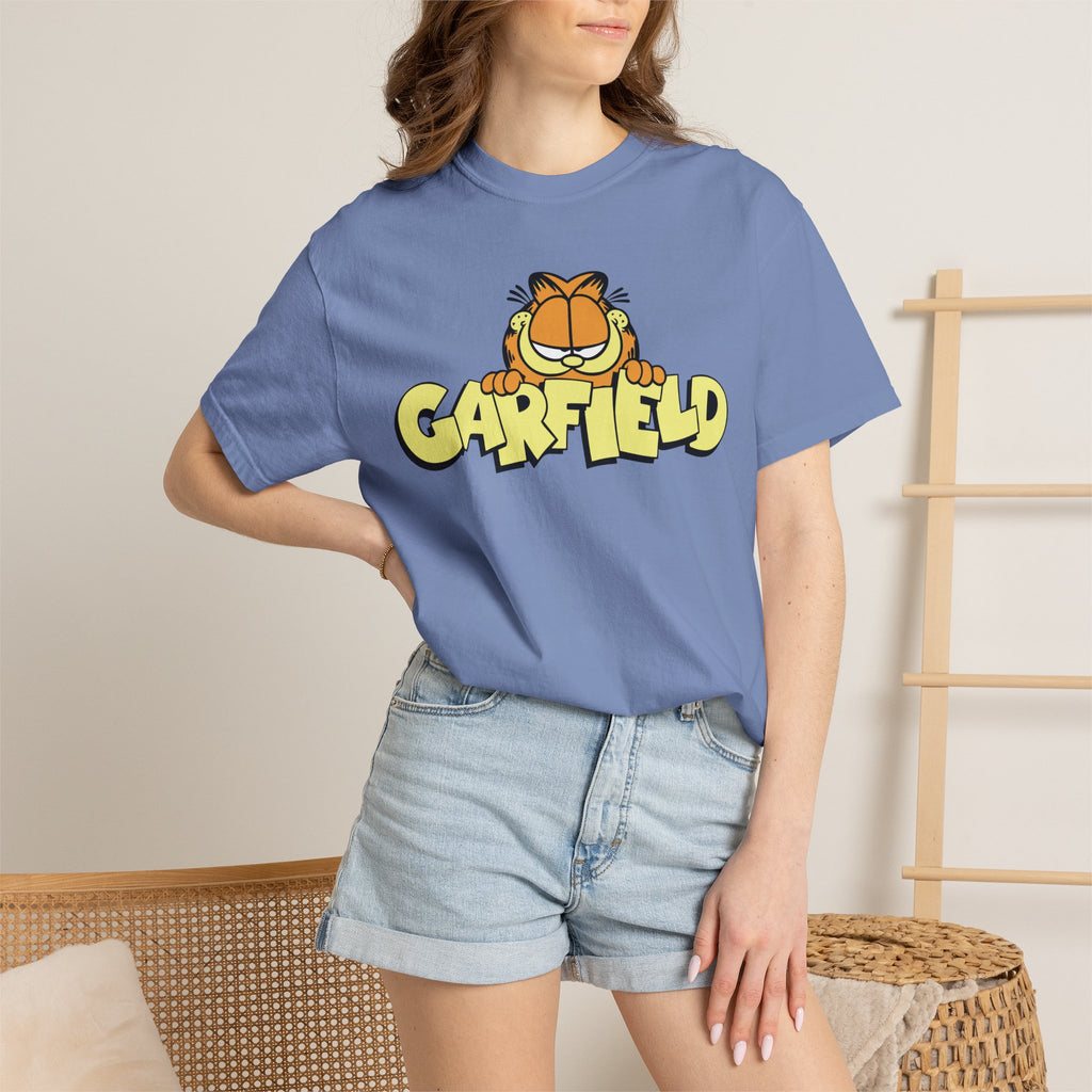 Garfield Graphic T-Shirt — Classic Cartoon Logo Tee