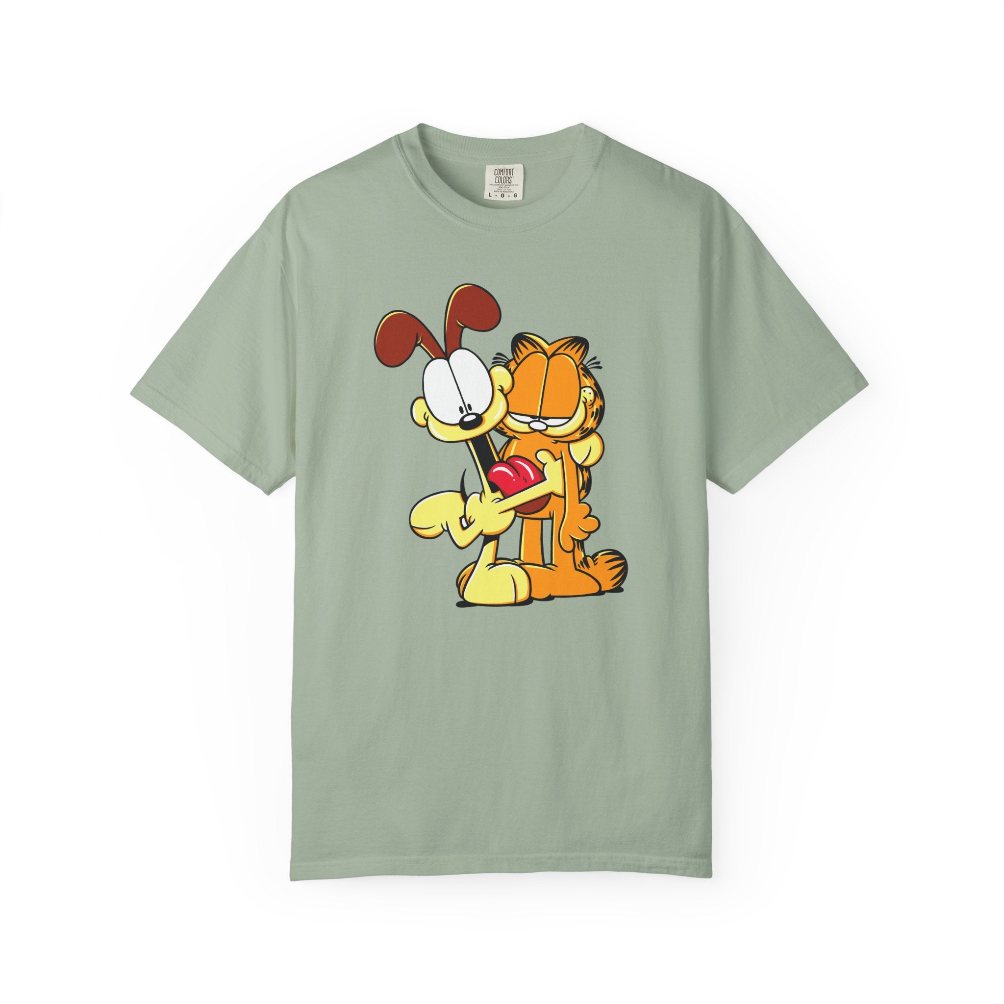 Garfield & Odie Hug Graphic T-Shirt