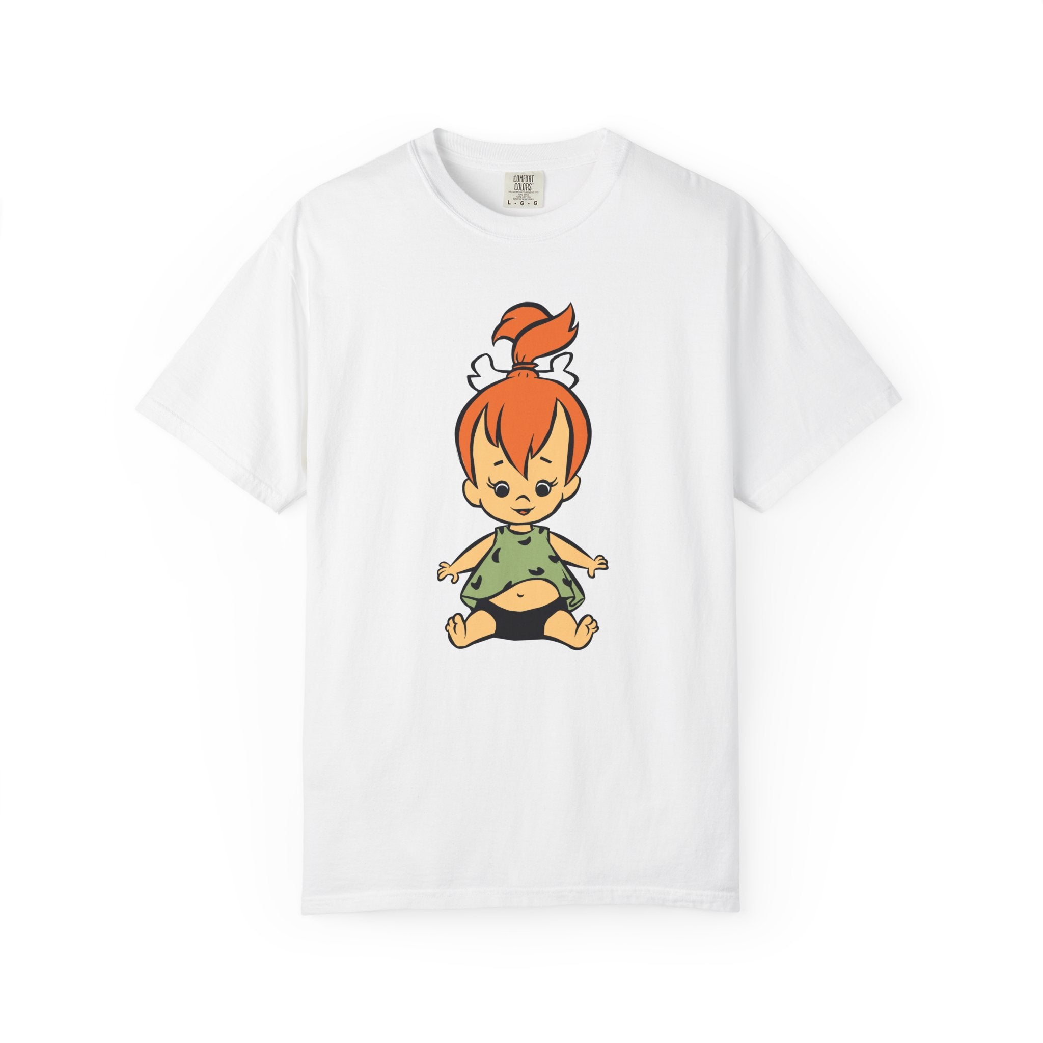 Flintstones Pebbles Baby Cartoon T-Shirt — Retro Animated Character Tee
