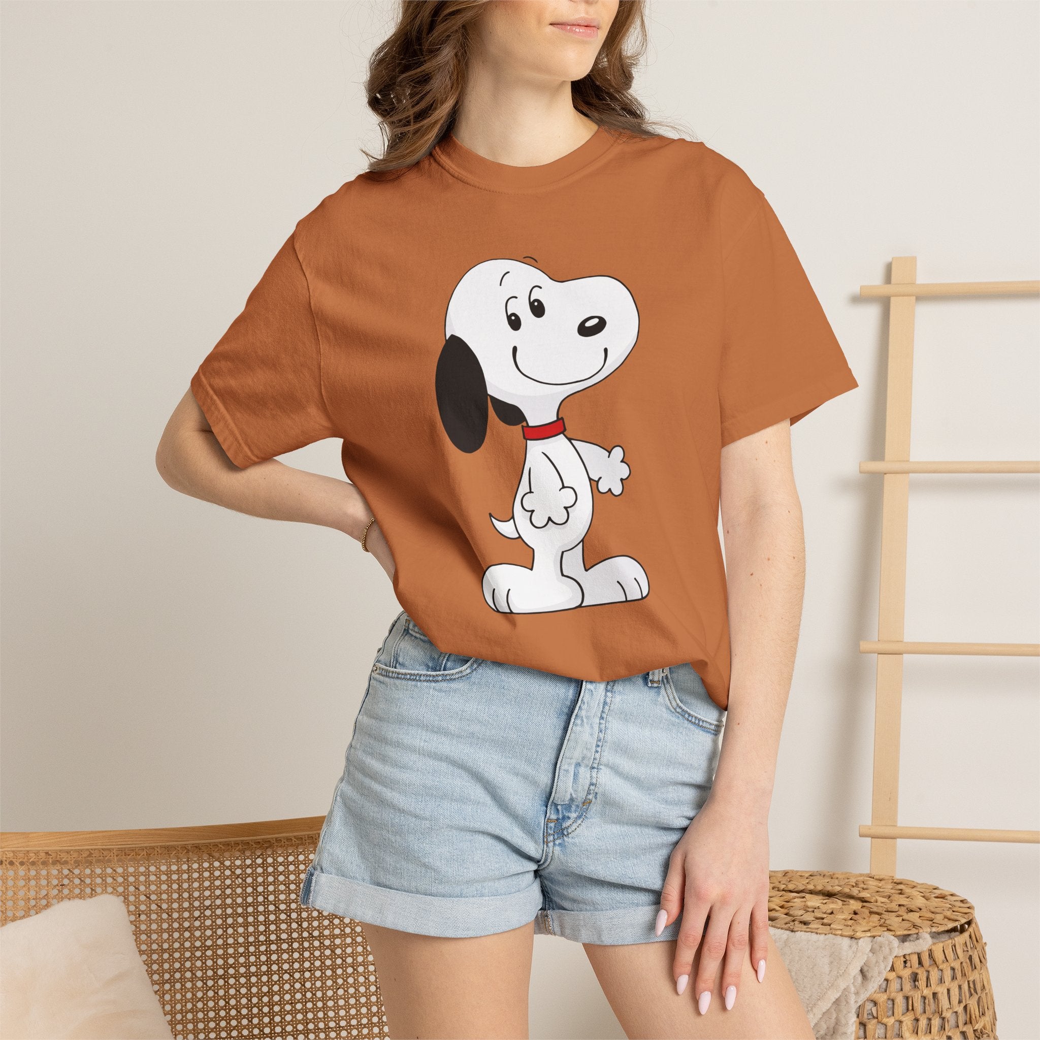 Snoopy Cartoon Graphic T-Shirt
