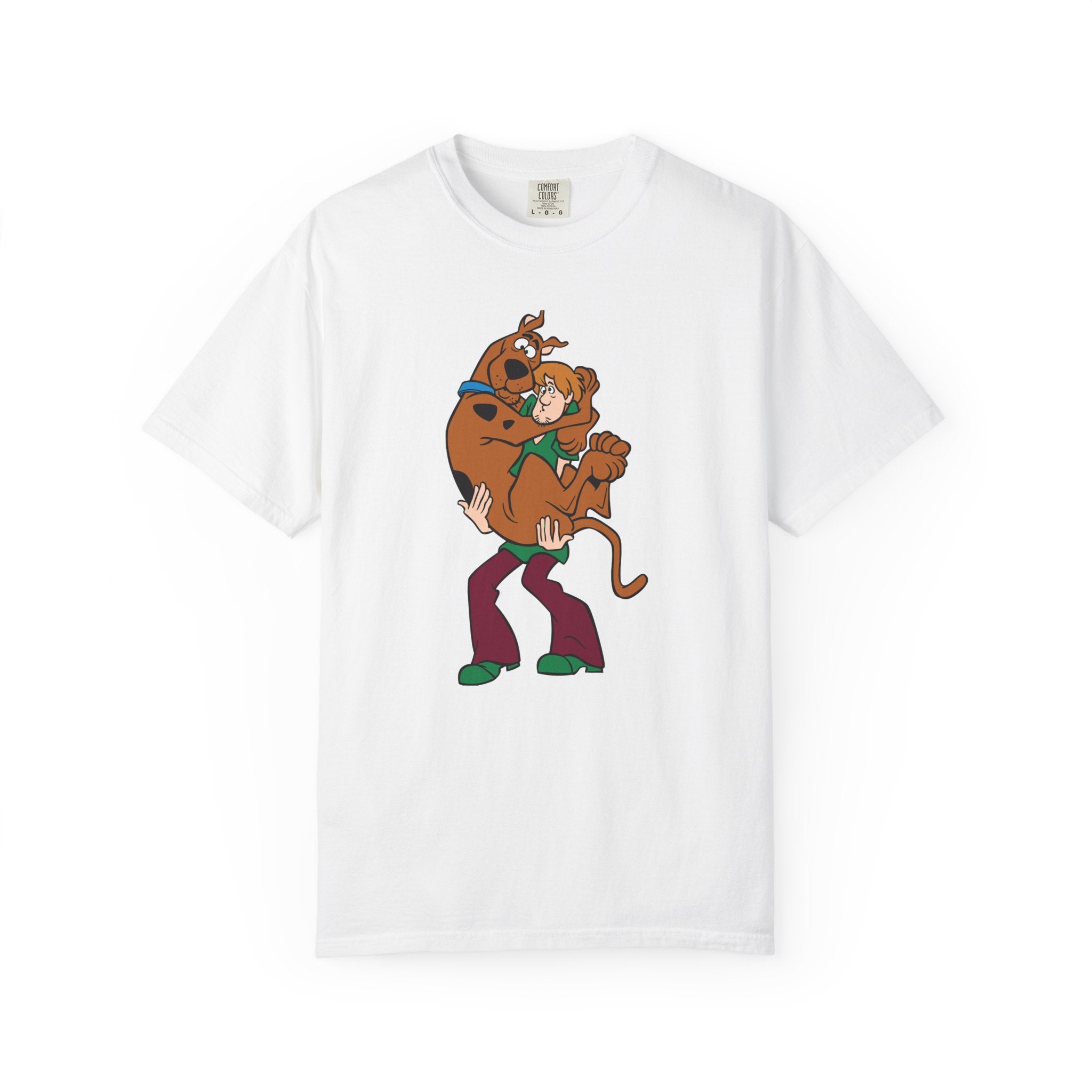 Scooby-Doo Shaggy Hug T-Shirt – Retro Cartoon Tee for Fans