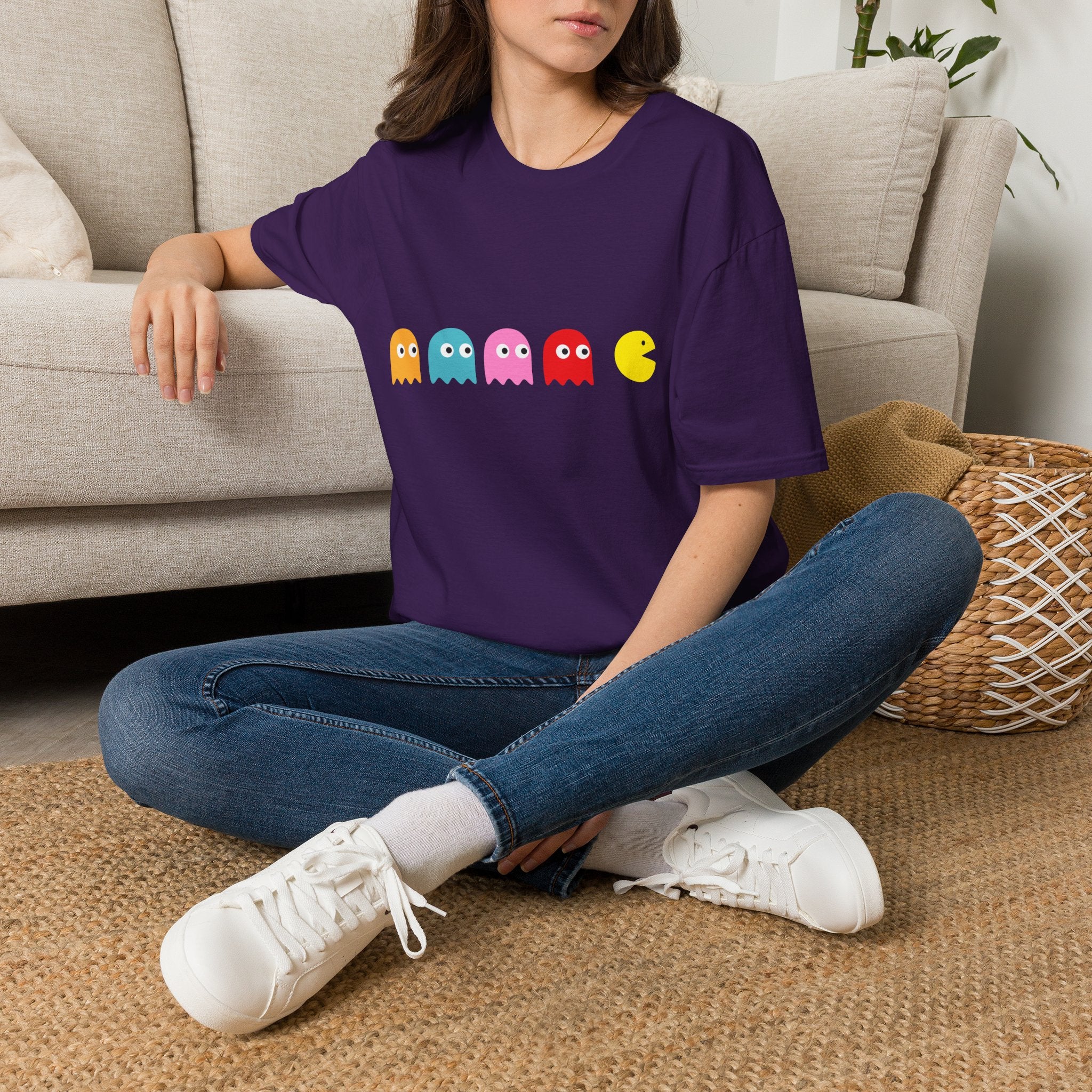 Pac-Man Ghosts T-Shirt — Retro Arcade Gamer Tee