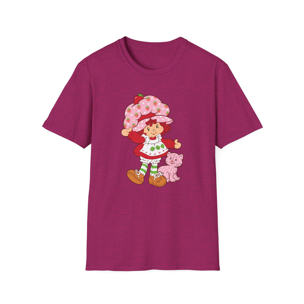 Strawberry Shortcake Graphic T-Shirt — Cute Retro Kids Character Tee
