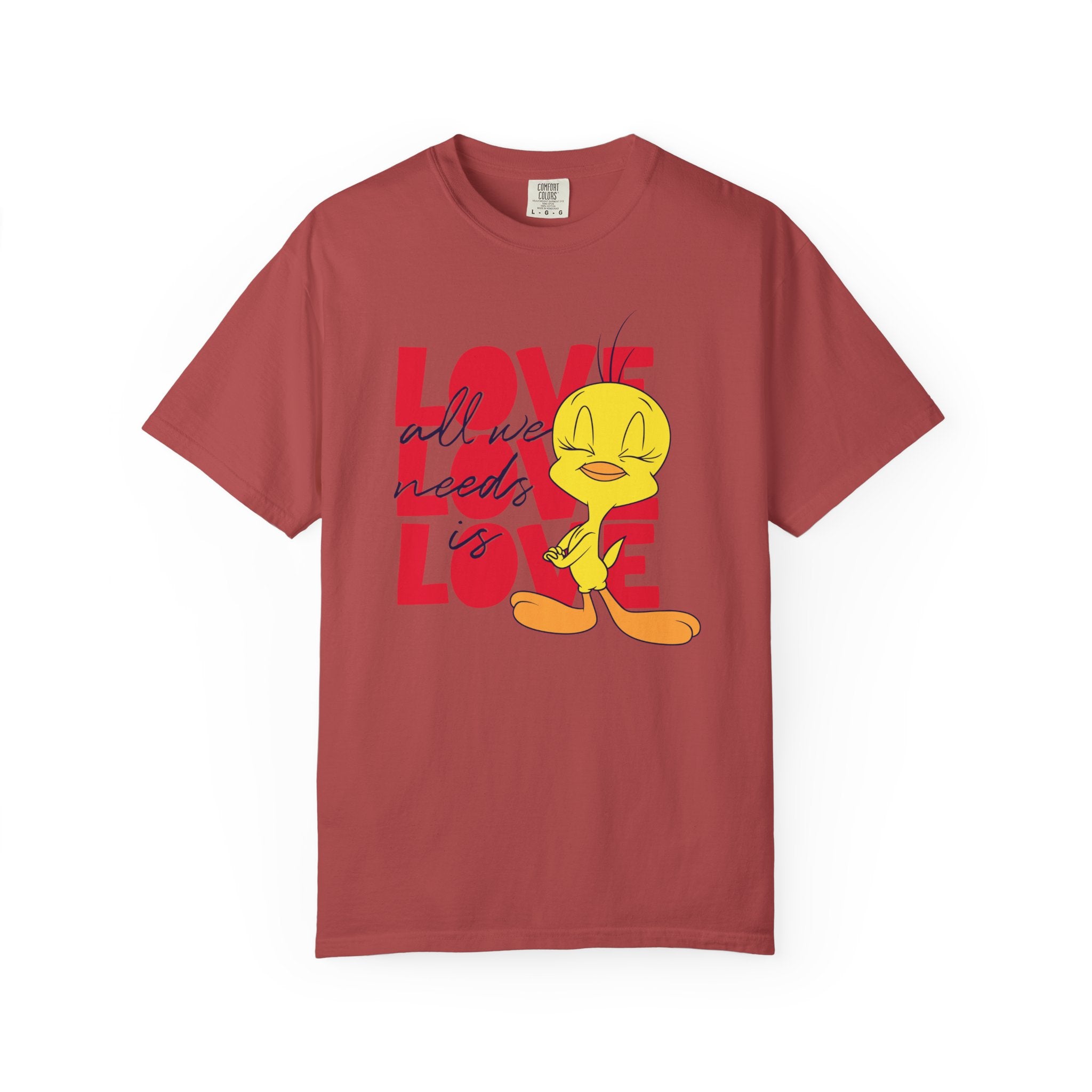Tweety 'Love' Graphic T-Shirt — Cute Cartoon Valentine Tee