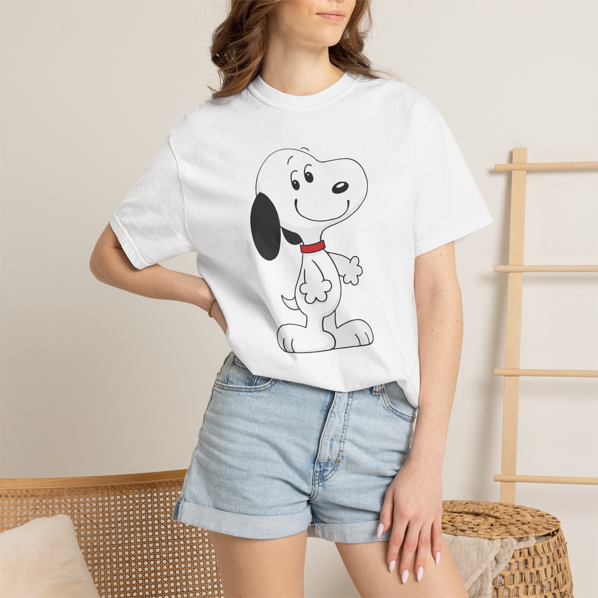 Snoopy Cartoon Graphic T-Shirt