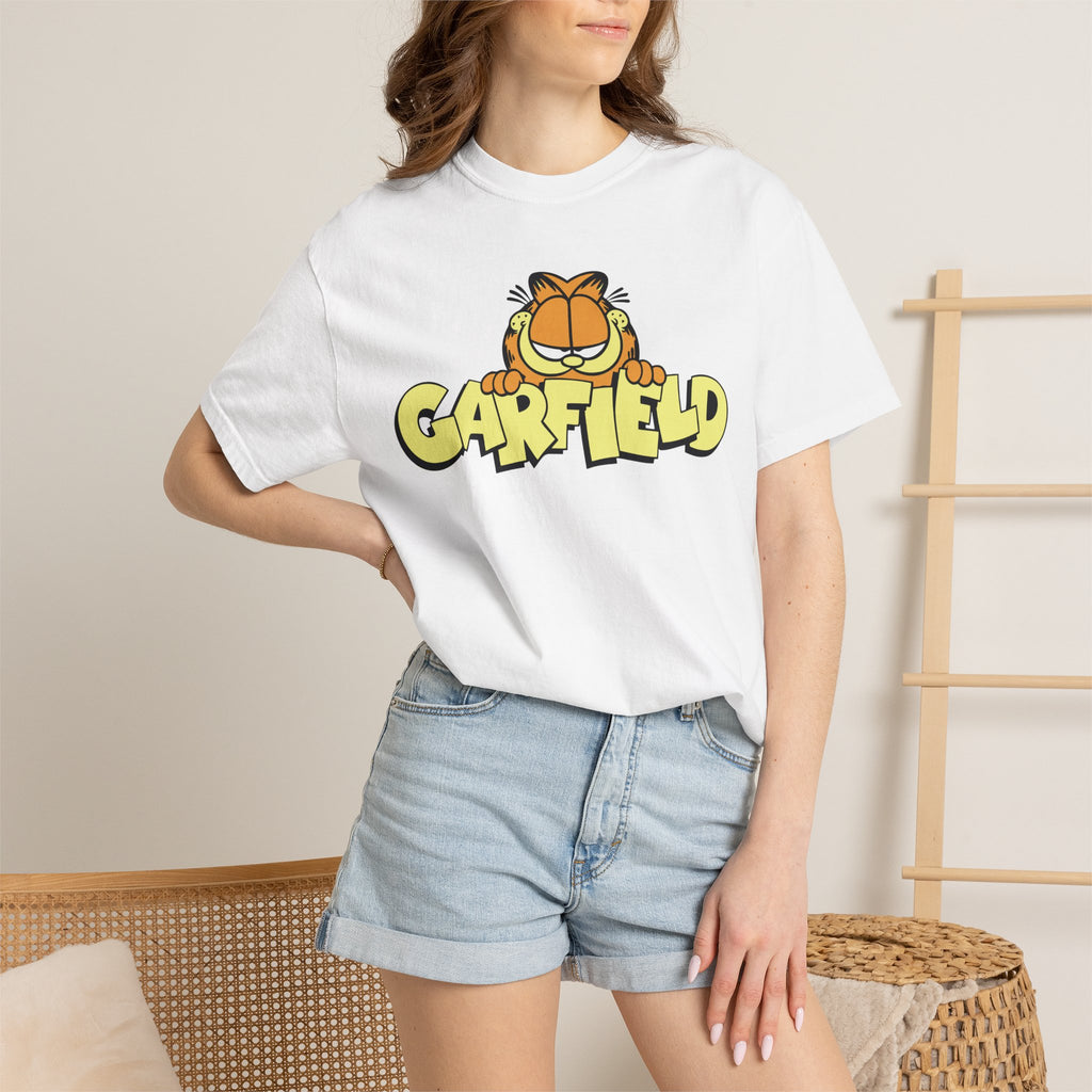 Garfield Graphic T-Shirt — Classic Cartoon Logo Tee