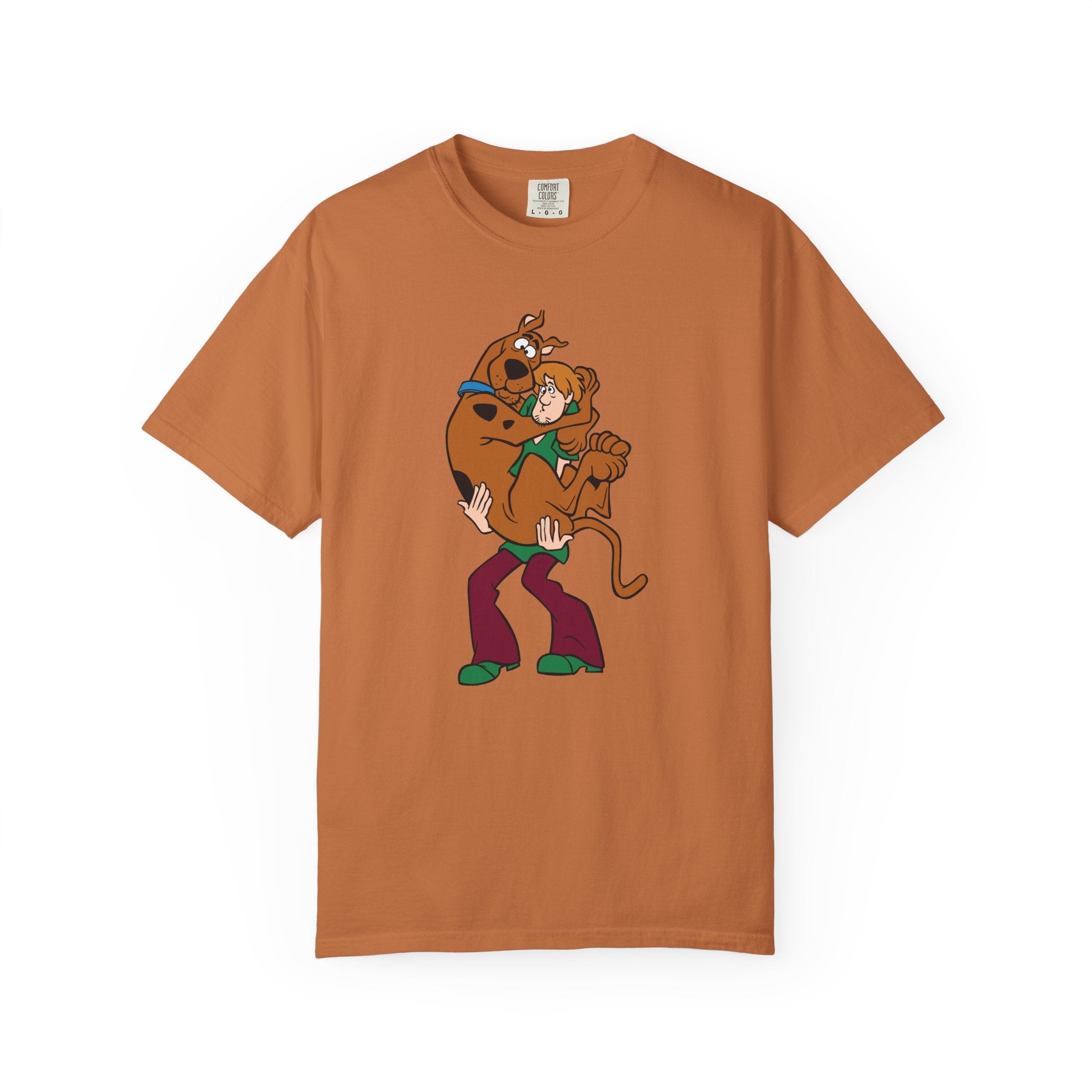 Scooby-Doo Shaggy Hug T-Shirt – Retro Cartoon Tee for Fans