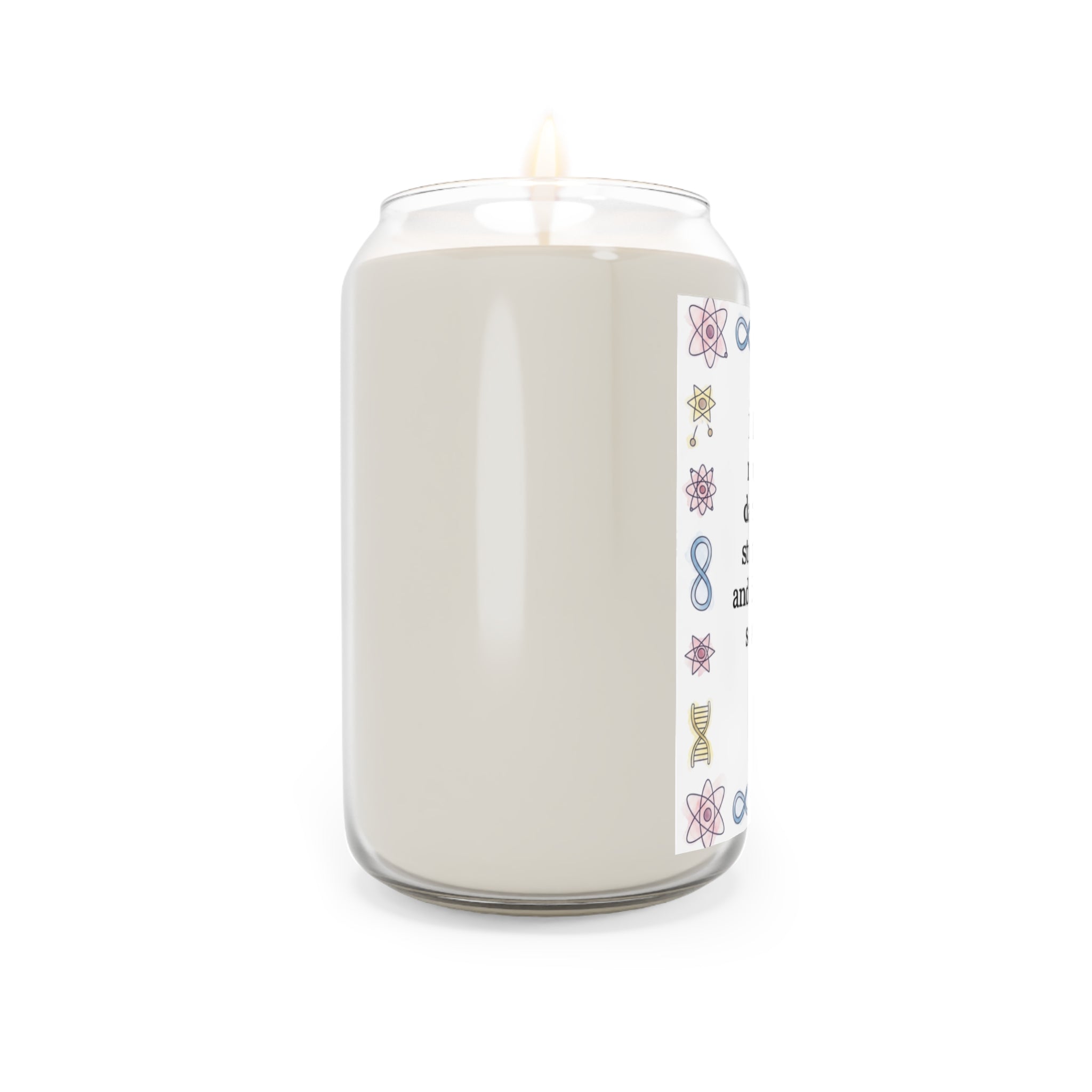 Soy Candle — "I Love You More Than Dark Matter" Science Romance Scented Candle
