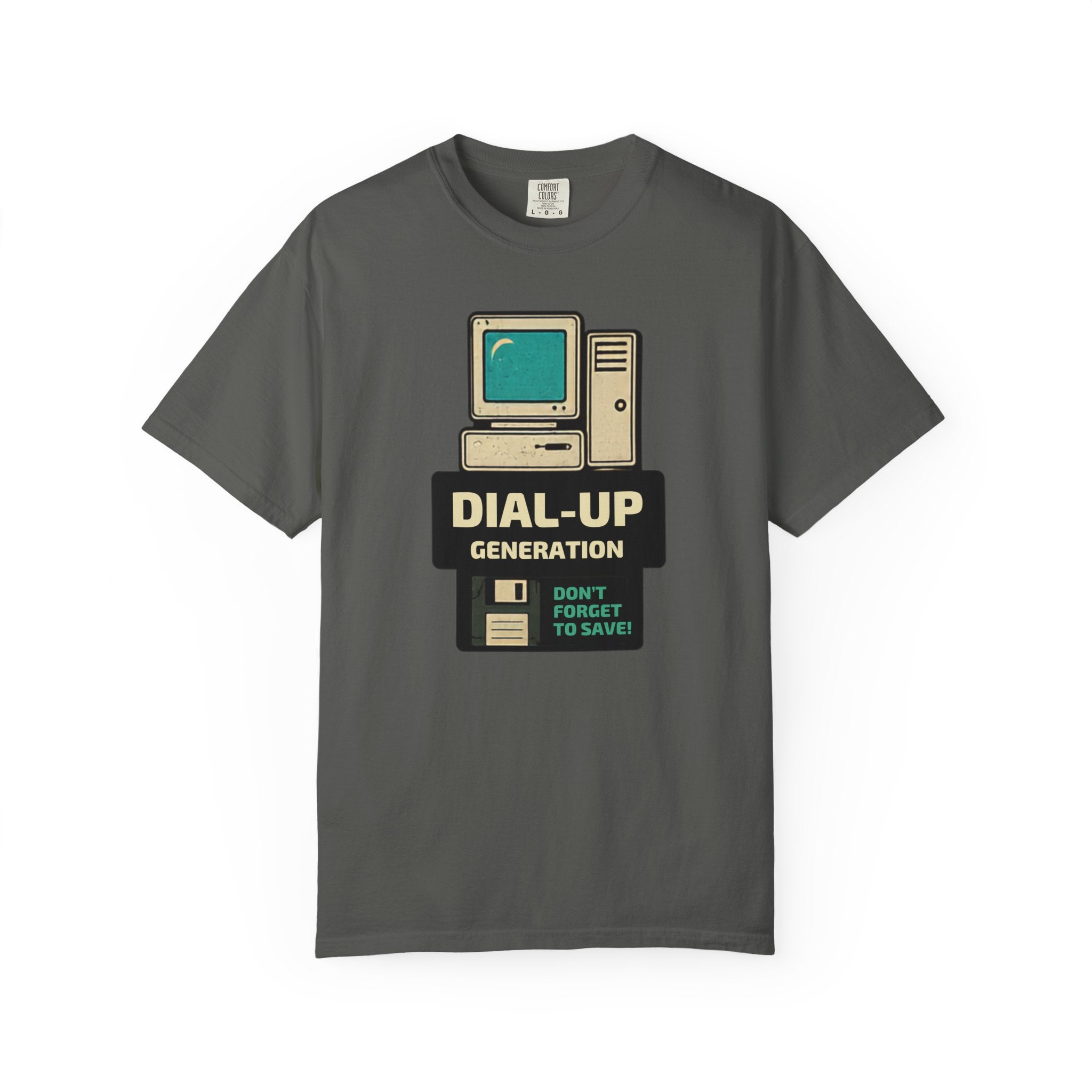 Dial-Up Generation T-Shirt — Retro Computer Vintage Tech Tee