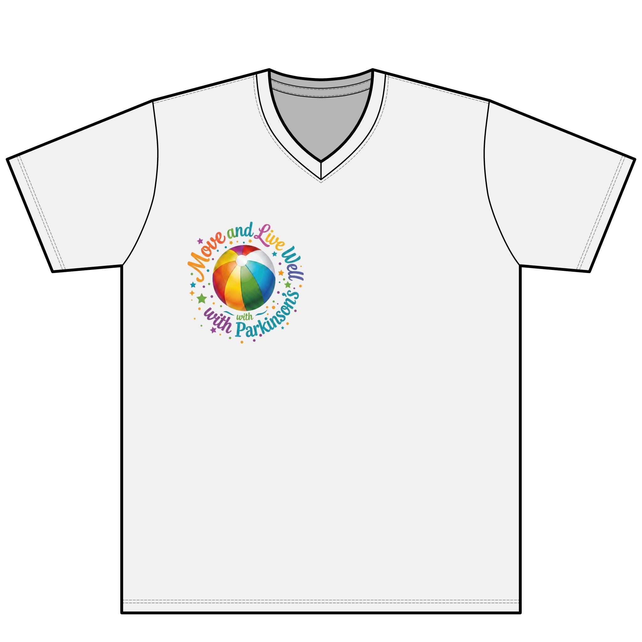 Beach Ball front Music Graphic back Debra Parkinsons