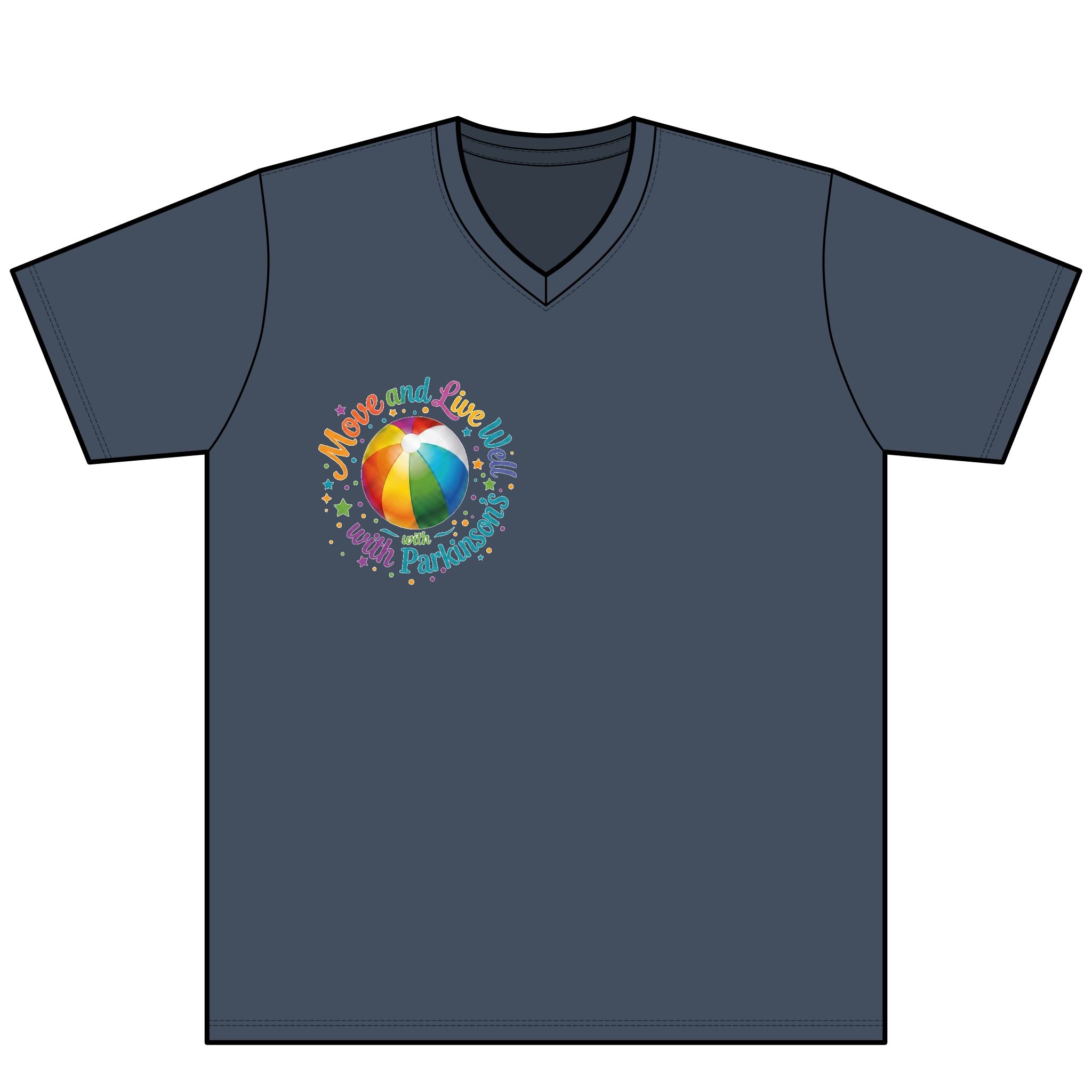 Beach Ball front Music Graphic back Debra Parkinsons