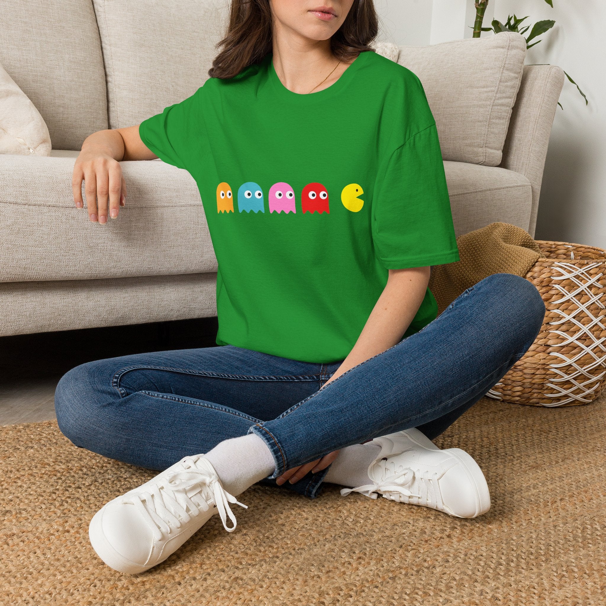 Pac-Man Ghosts T-Shirt — Retro Arcade Gamer Tee
