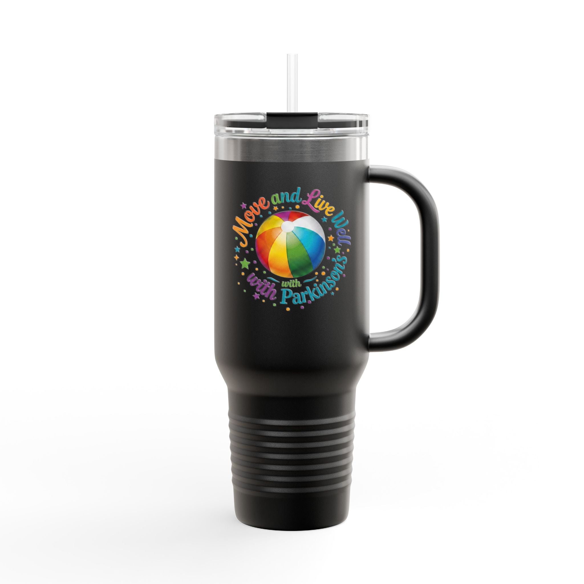 Move Live Well Parkinsons  Debra Insulated Travel Mug, 40oz