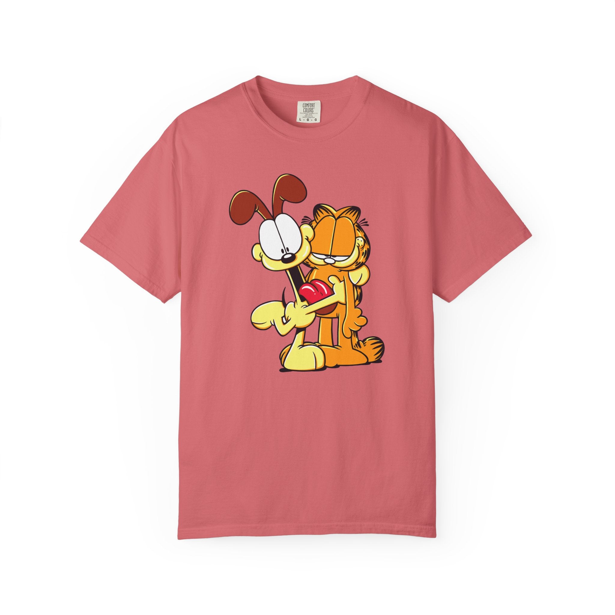 Garfield & Odie Hug Graphic T-Shirt